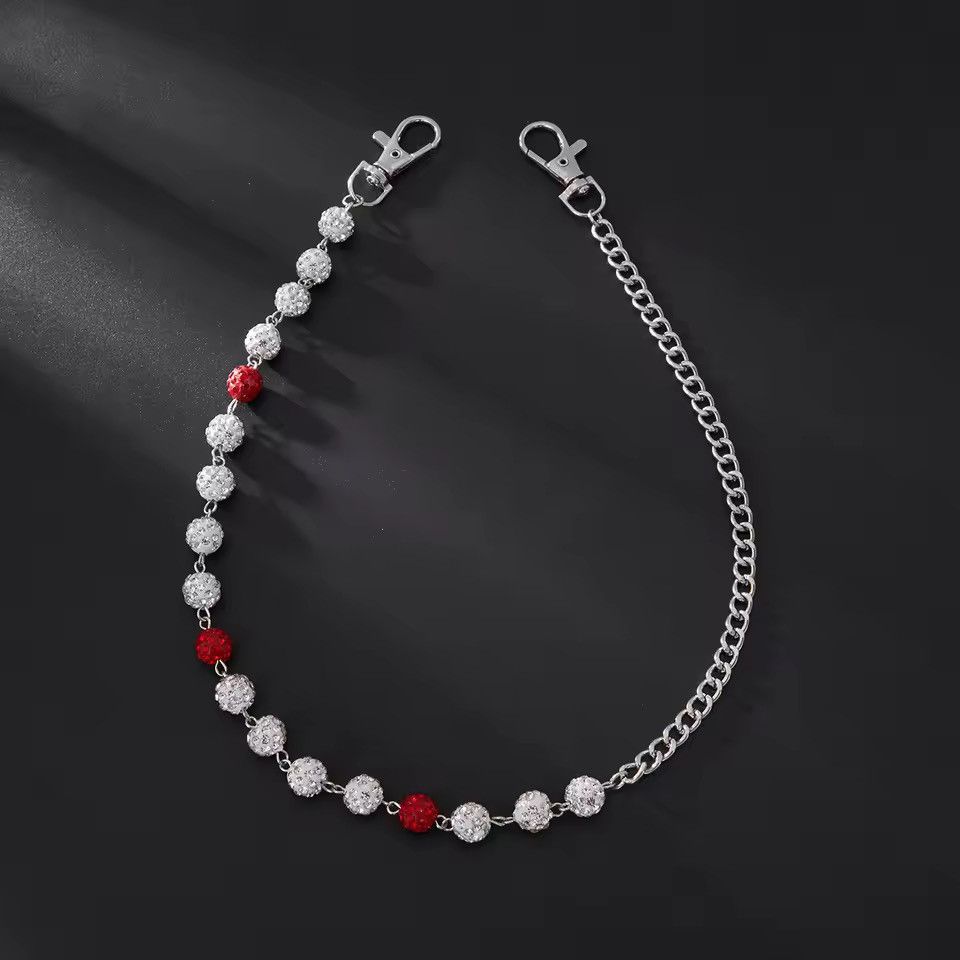 Jewelry CRYSTAL Bead Chain Accessory Size ONE SIZE - 2 Thumbnail