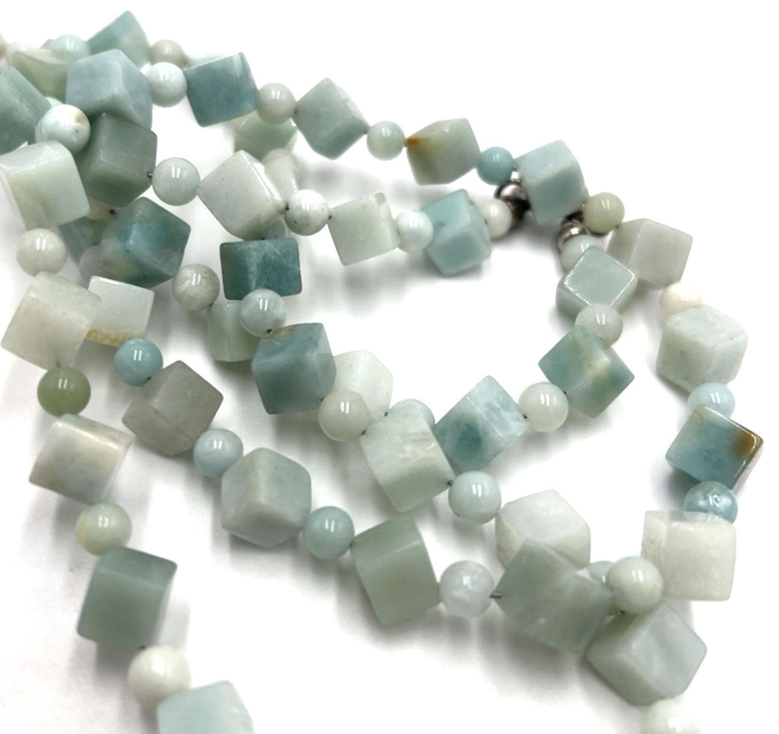 Other DTR Jay King Mine Finds Larimar Cube Bead Necklace NOS OOAK Size ONE SIZE - 3 Thumbnail