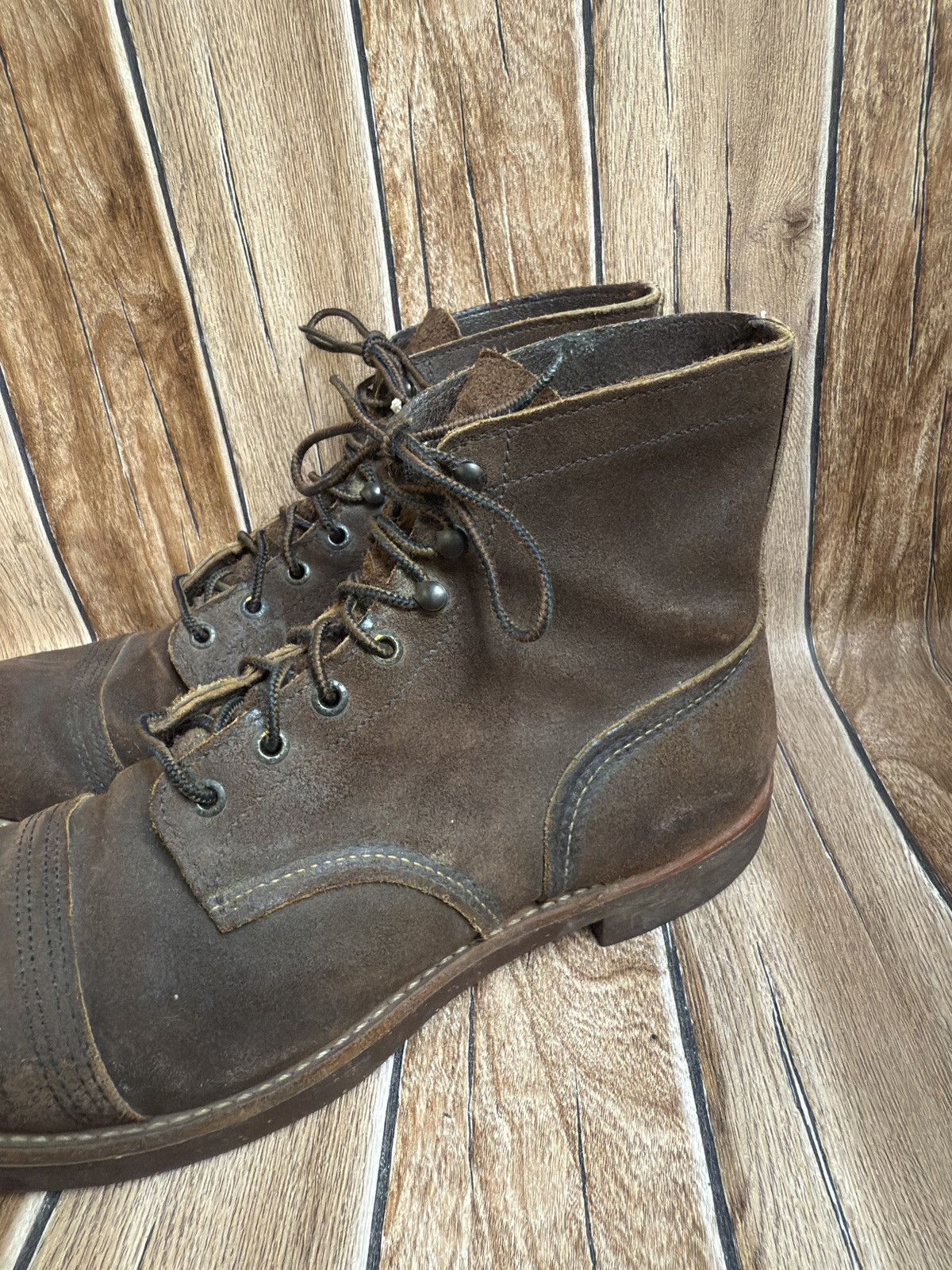 Red Wing Muleskinner iron ranger boots Size US 11 / EU 44 - 6 Thumbnail