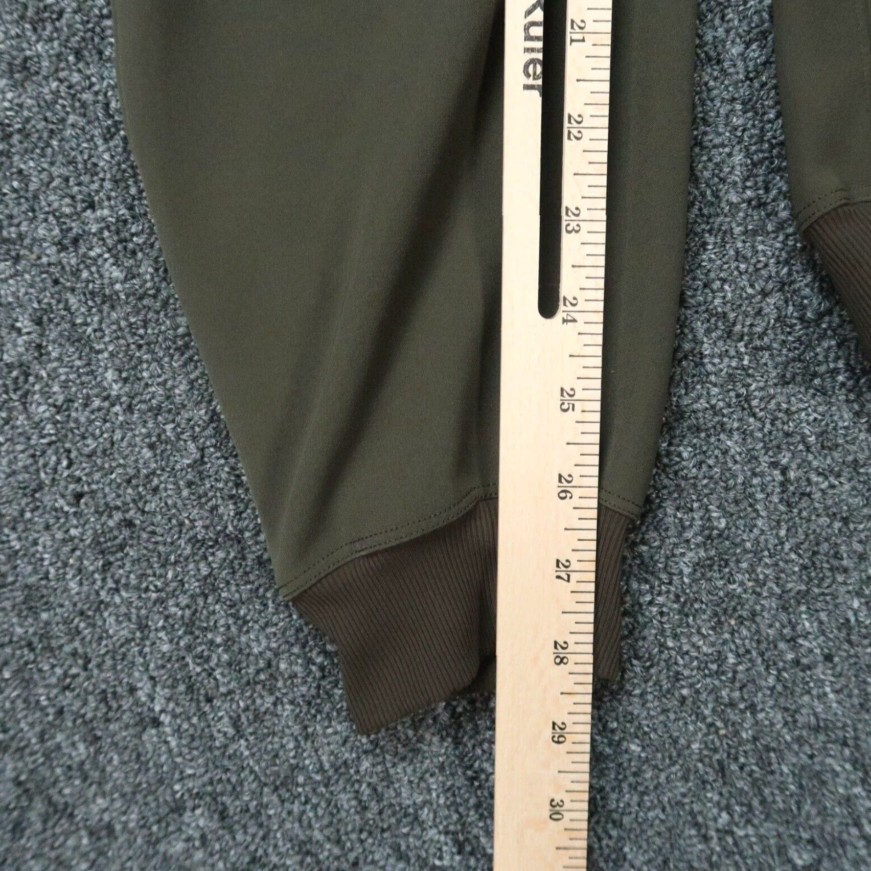 Lululemon Lululemon Pants Womens 6 Olive Green On The Fly Jogger Drawstring Pockets Size 28" / US 6 / IT 42 - 7 Thumbnail