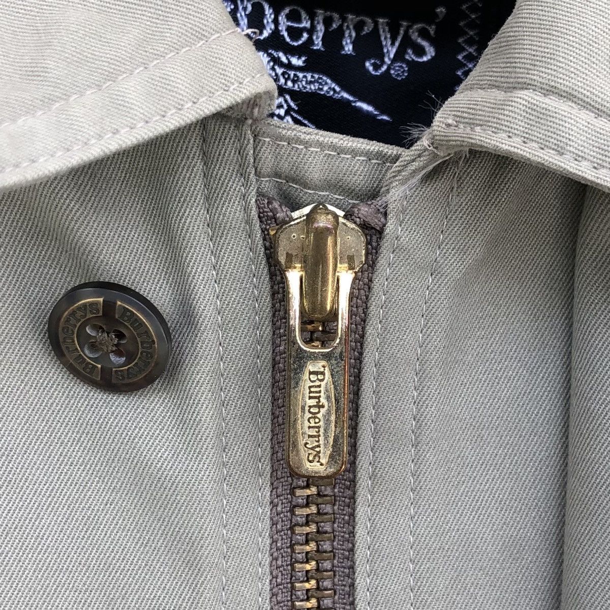 Burberry Vintage Burberrys Prorsum Wool Knitted Bomber Jacket Size US M / EU 48-50 / 2 - 12 Thumbnail