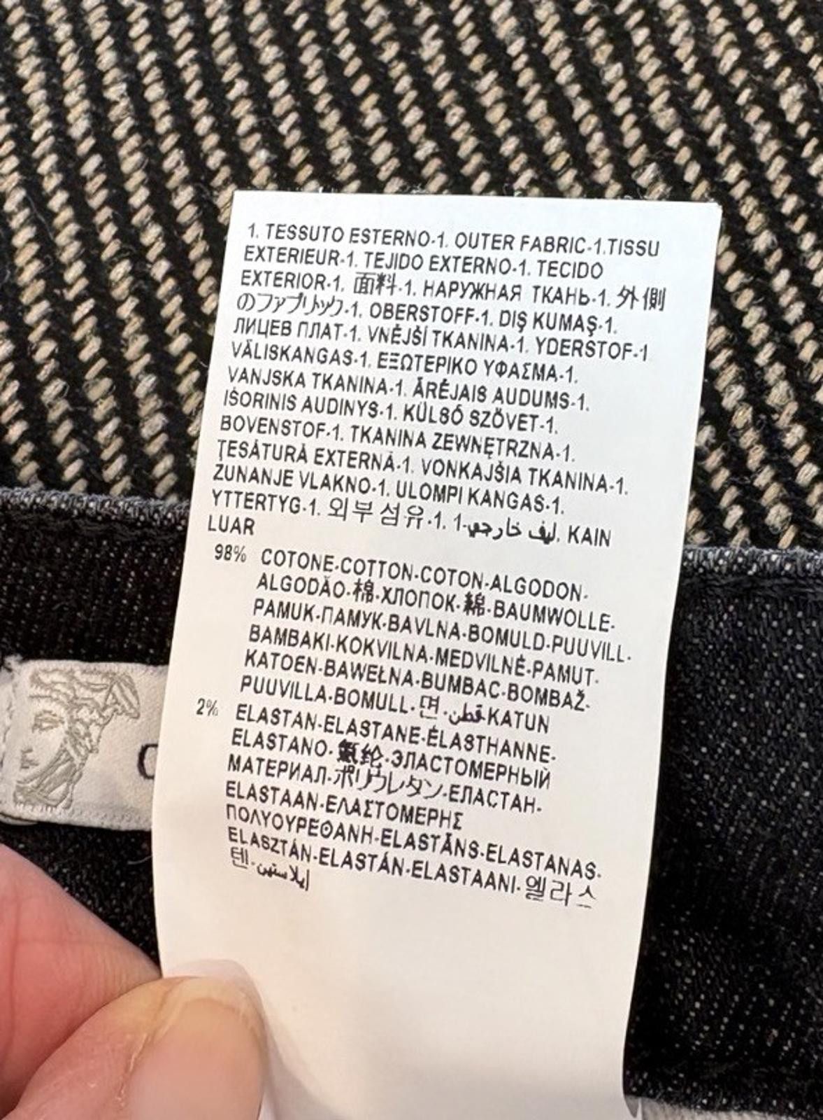 Other Versace Collection Men's Dark Gray Denim Jeans Size 31 Size US 31 - 6 Thumbnail