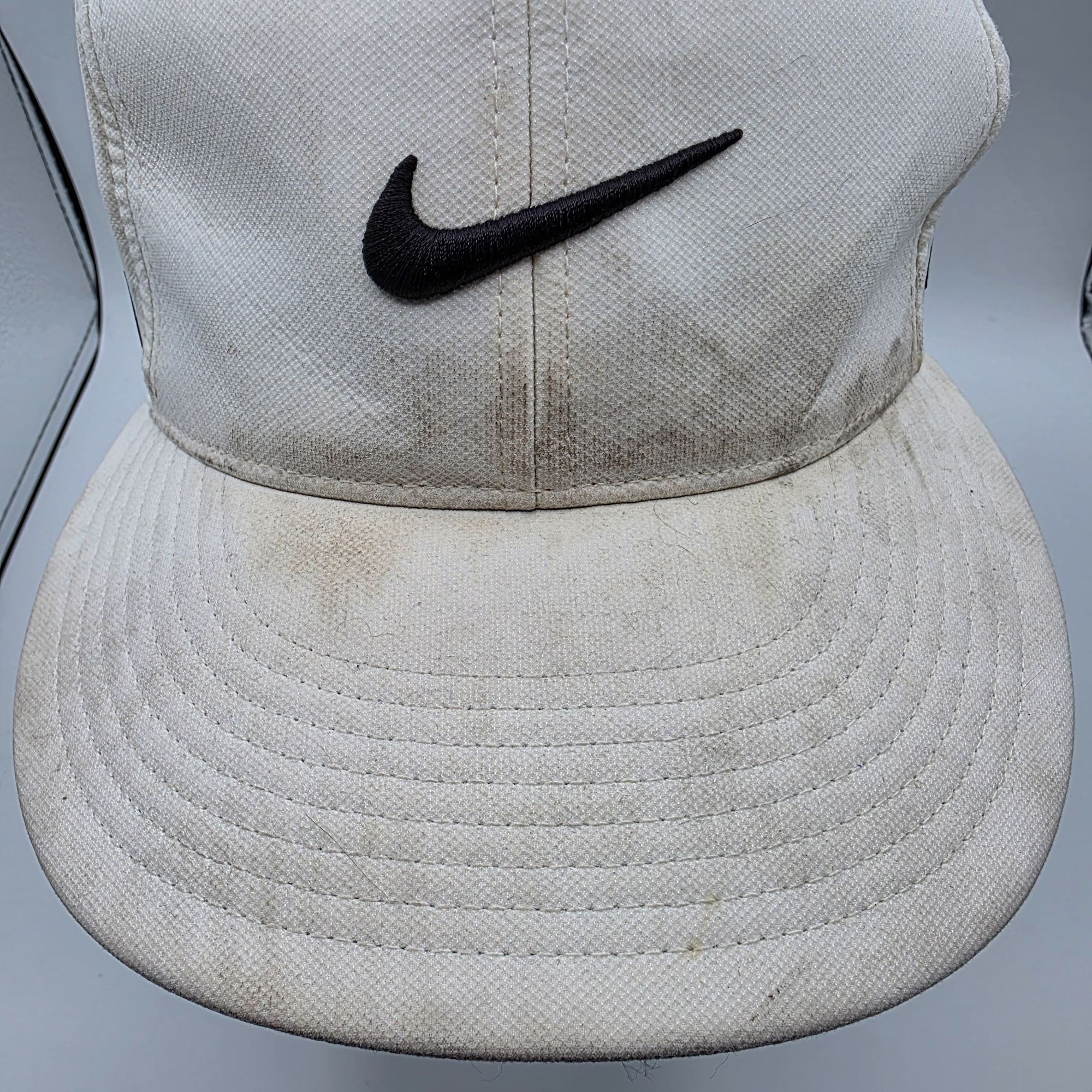 Nike Nike True Tour Vapor Hat RZN Swoosh Dri Fit White Flex Golf Size ONE SIZE - 5 Thumbnail