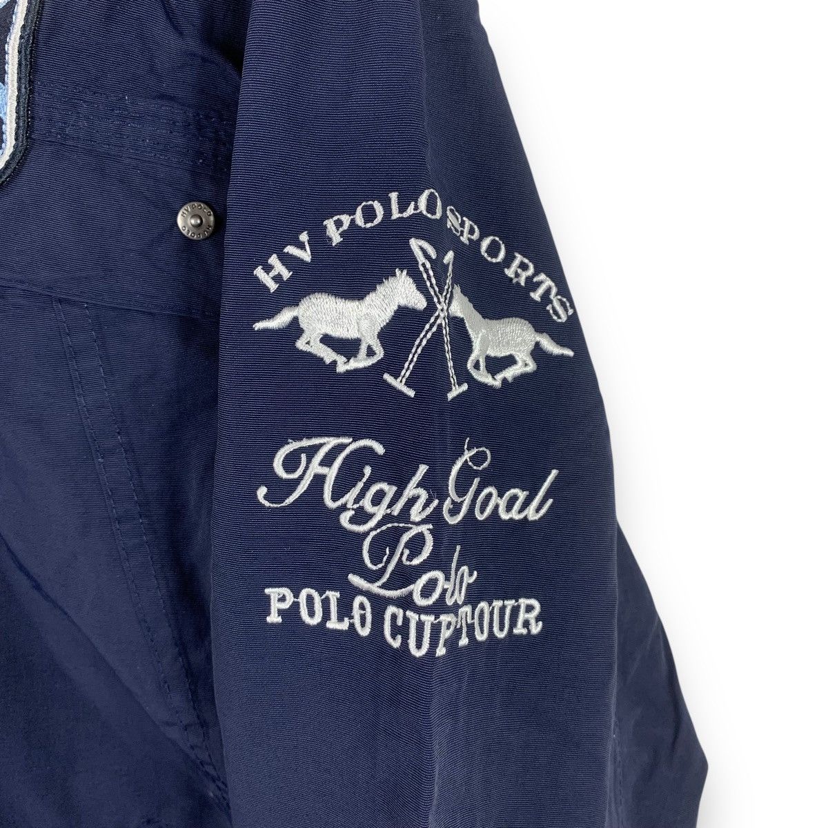 Vintage Vintage 1985 HV POLO SOCIETY Cup Tour Sports Jacket Hoodie Size US S / EU 44-46 / 1 - 4 Thumbnail
