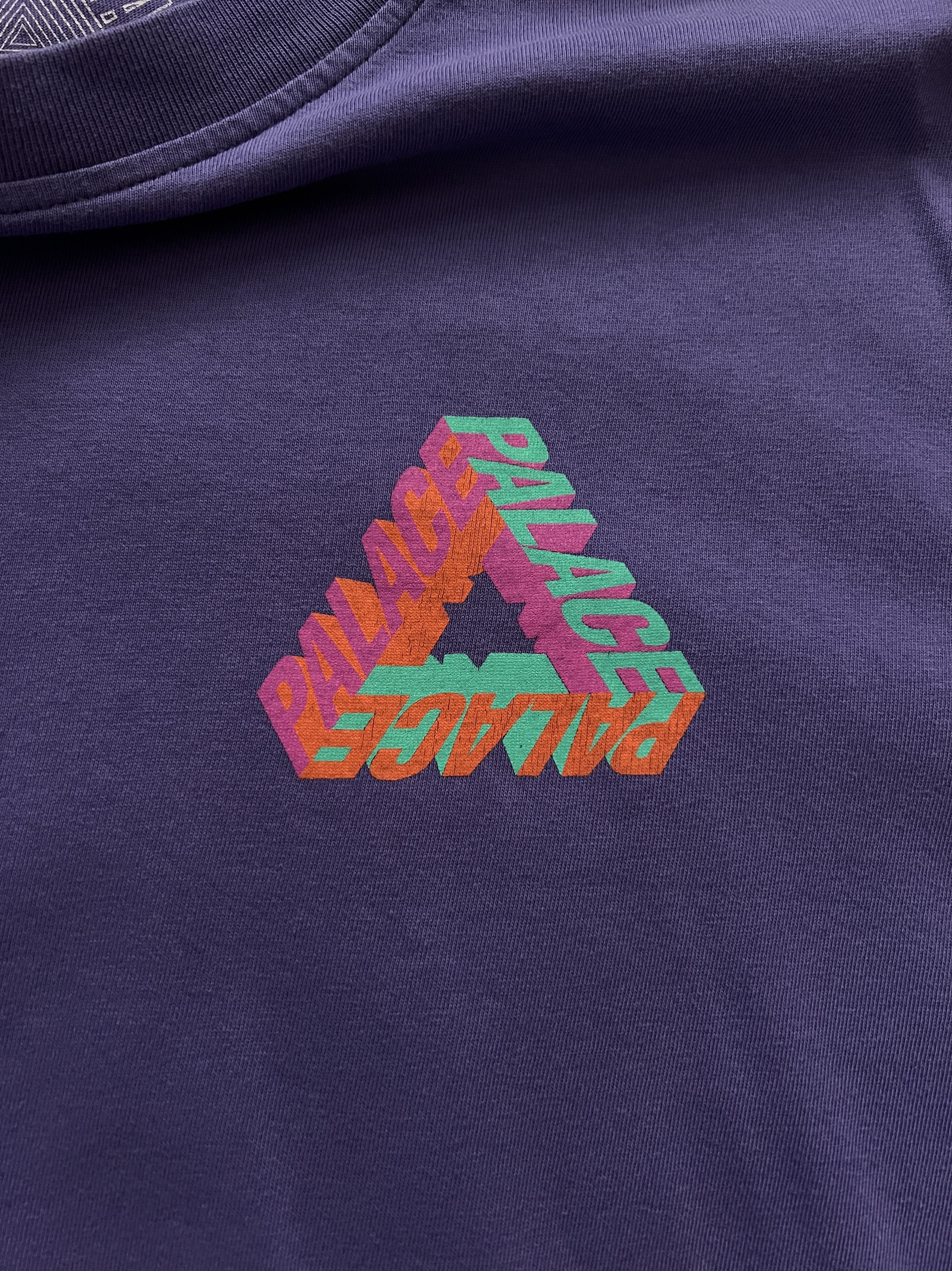 Palace Palace P-3D T-Shirt in Purple (Summer 2017) Size US M / EU 48-50 / 2 - 3 Thumbnail