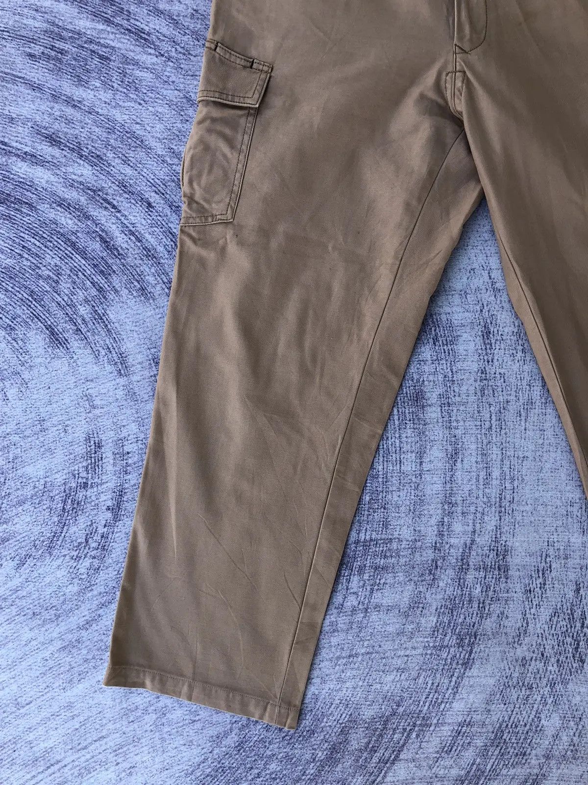 Japanese Brand × Vintage Cargo g.ground Plain 6 Pocket Tactical Pants Size US 33 - 4 Thumbnail