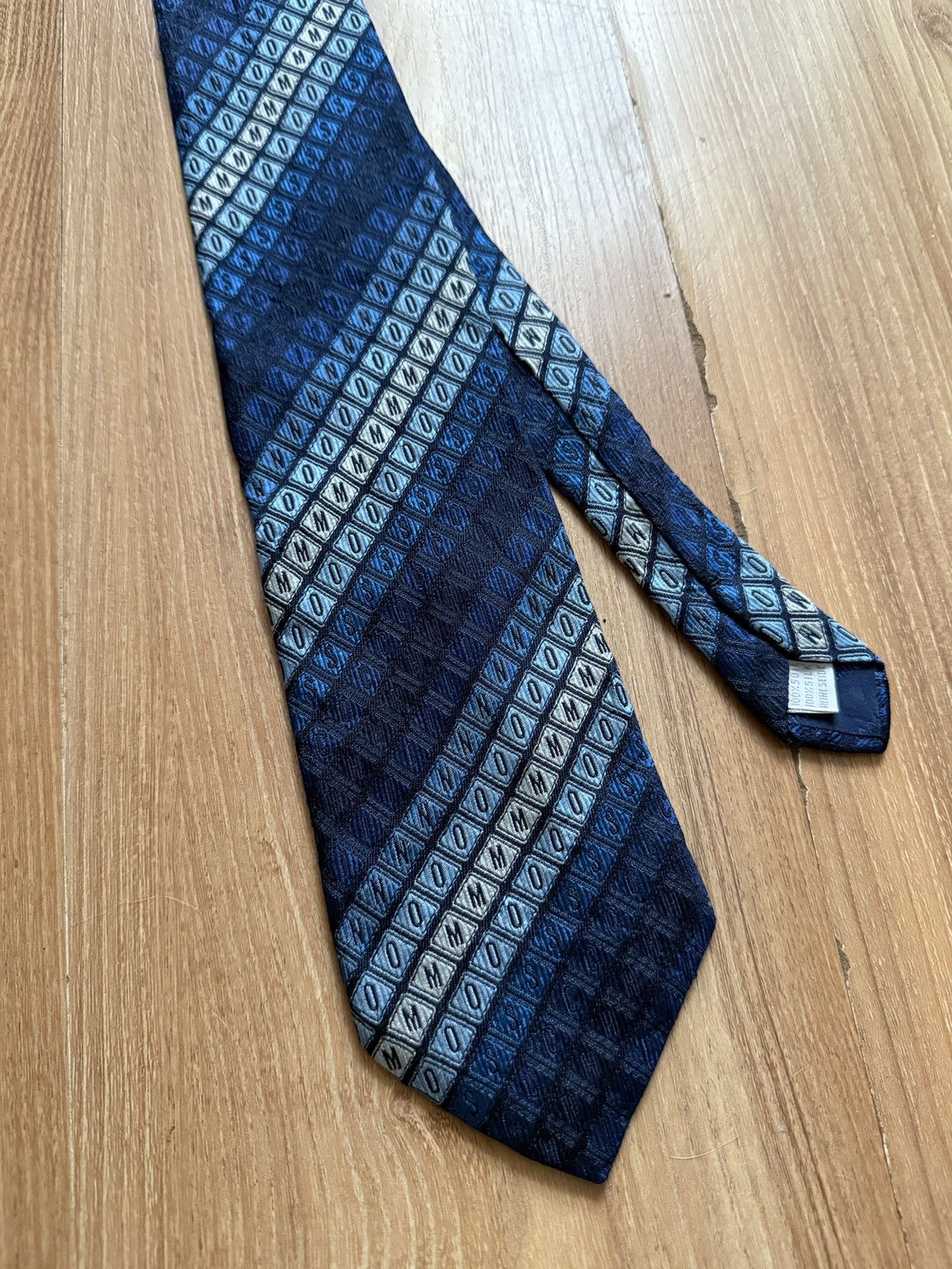 Moschino Vintage Moschino silk tie Logo Size ONE SIZE - 4 Thumbnail