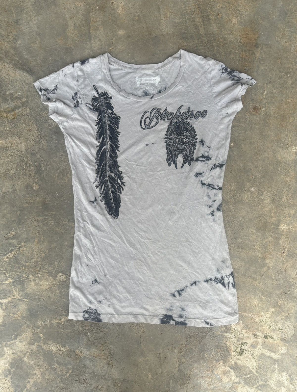 Japanese Brand Y2k Buckaroo Ifsixwasnine Punk style Tshirt Size US S / EU 44-46 / 1 - 1 Thumbnail
