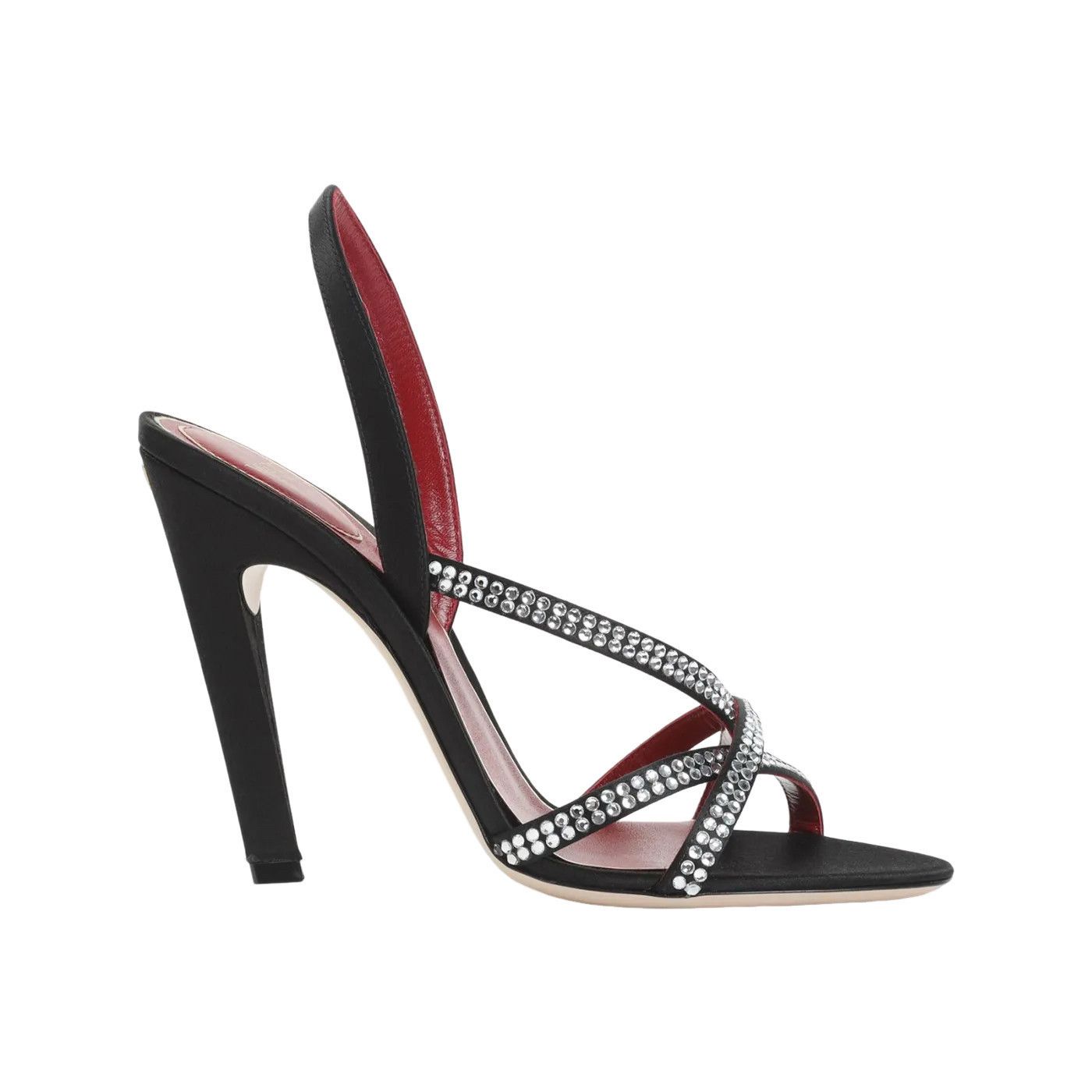 VALENTINO GARAVANI Black 105mm Sandals New & Authentic (Wome