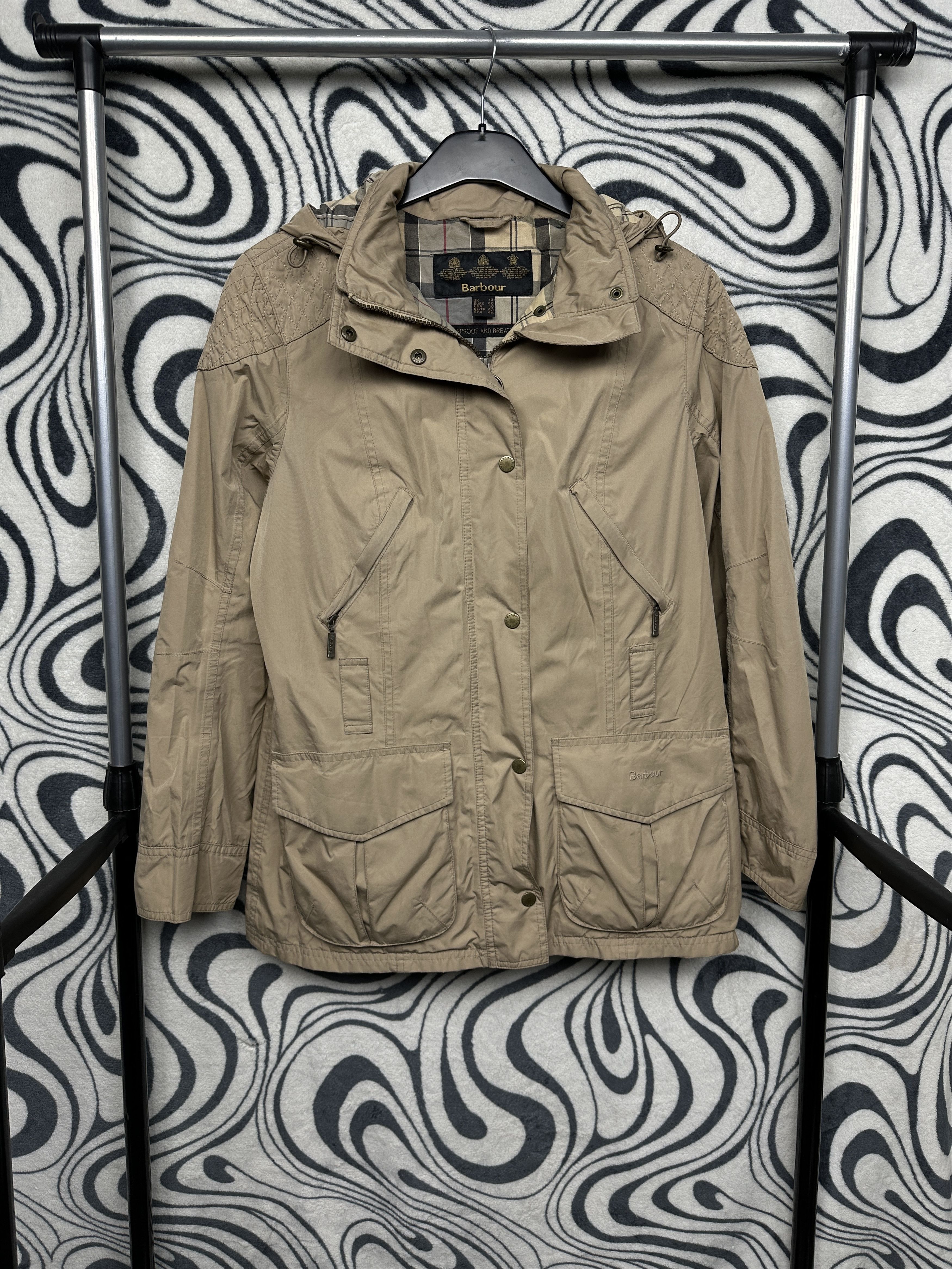 Barbour Barbour Featherweight Womens Waterproof Jacket Size L / US 10 / IT 46 - 1 Thumbnail