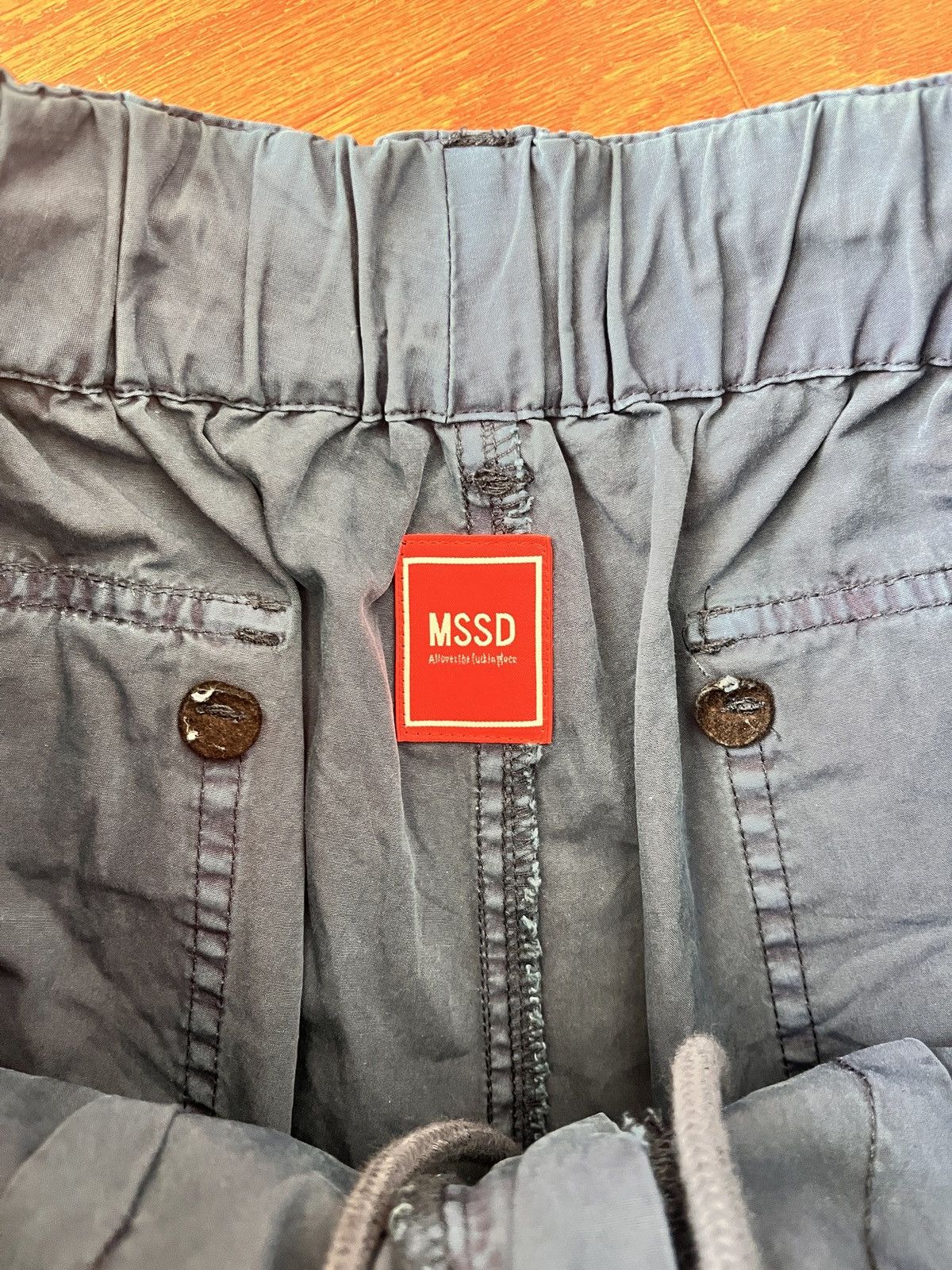 Japanese Brand MSSD blue dye pants - needles lookalike Size US 29 - 4 Thumbnail