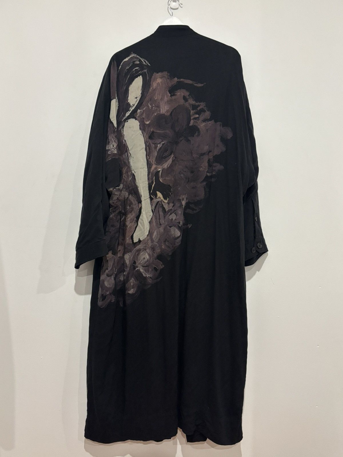 Yohji Yamamoto Pour Homme 19SS Runway Hand Painted Coat