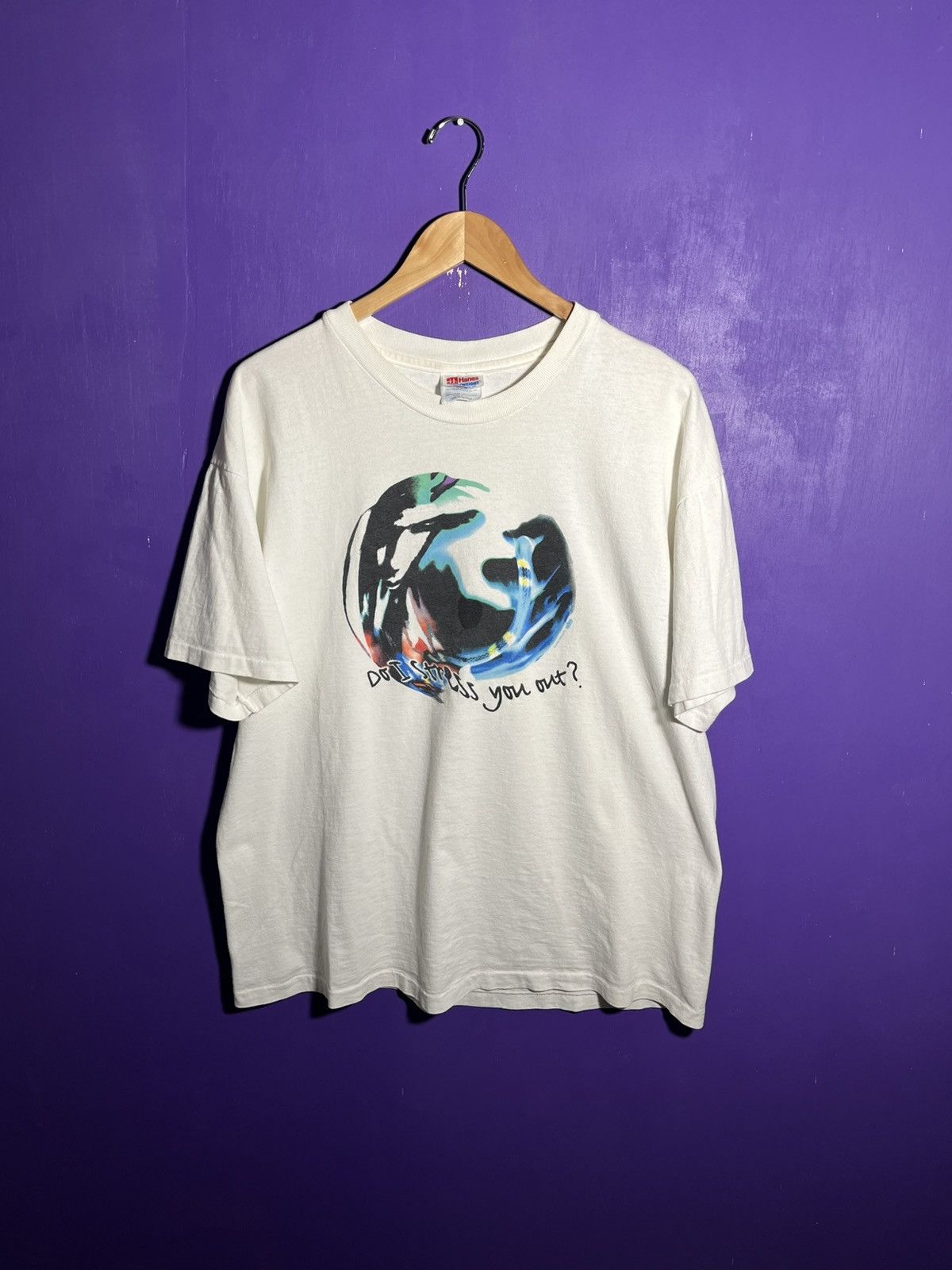 Band Tees × Vintage Vintage Alanis Morissette do I stress you out tour tee Size US XL / EU 56 / 4 - 1 Thumbnail