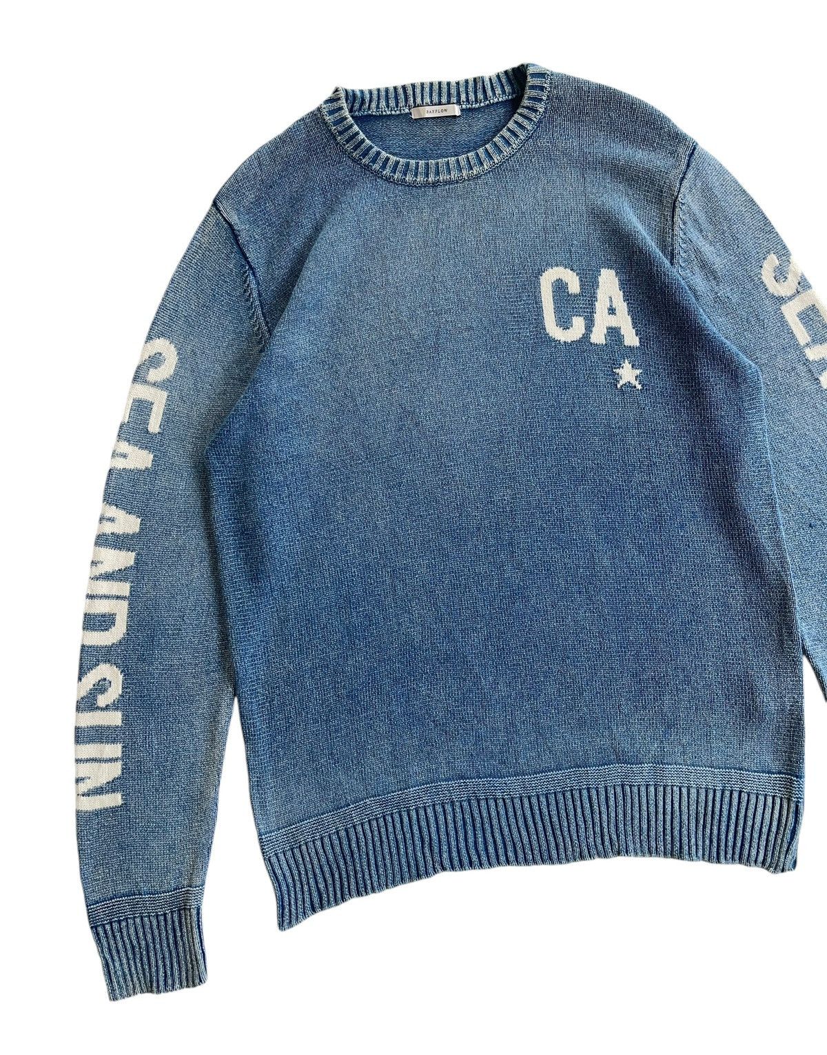 Japanese Brand Vintage Bayflow "Sea and Sun" knitted Jumper Sweater Size US M / EU 48-50 / 2 - 6 Thumbnail