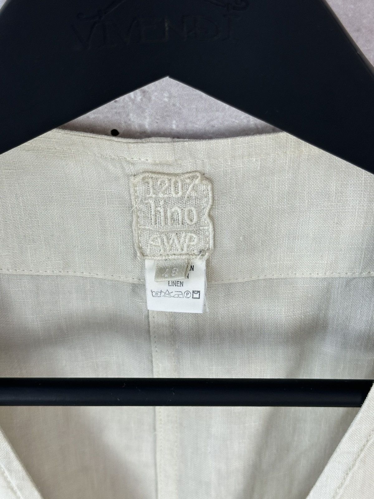 120% Lino 120% Lino Beige Sleevelessc Buttons Women’s Vest Size XL / US 12-14 / IT 48-50 - 4 Thumbnail