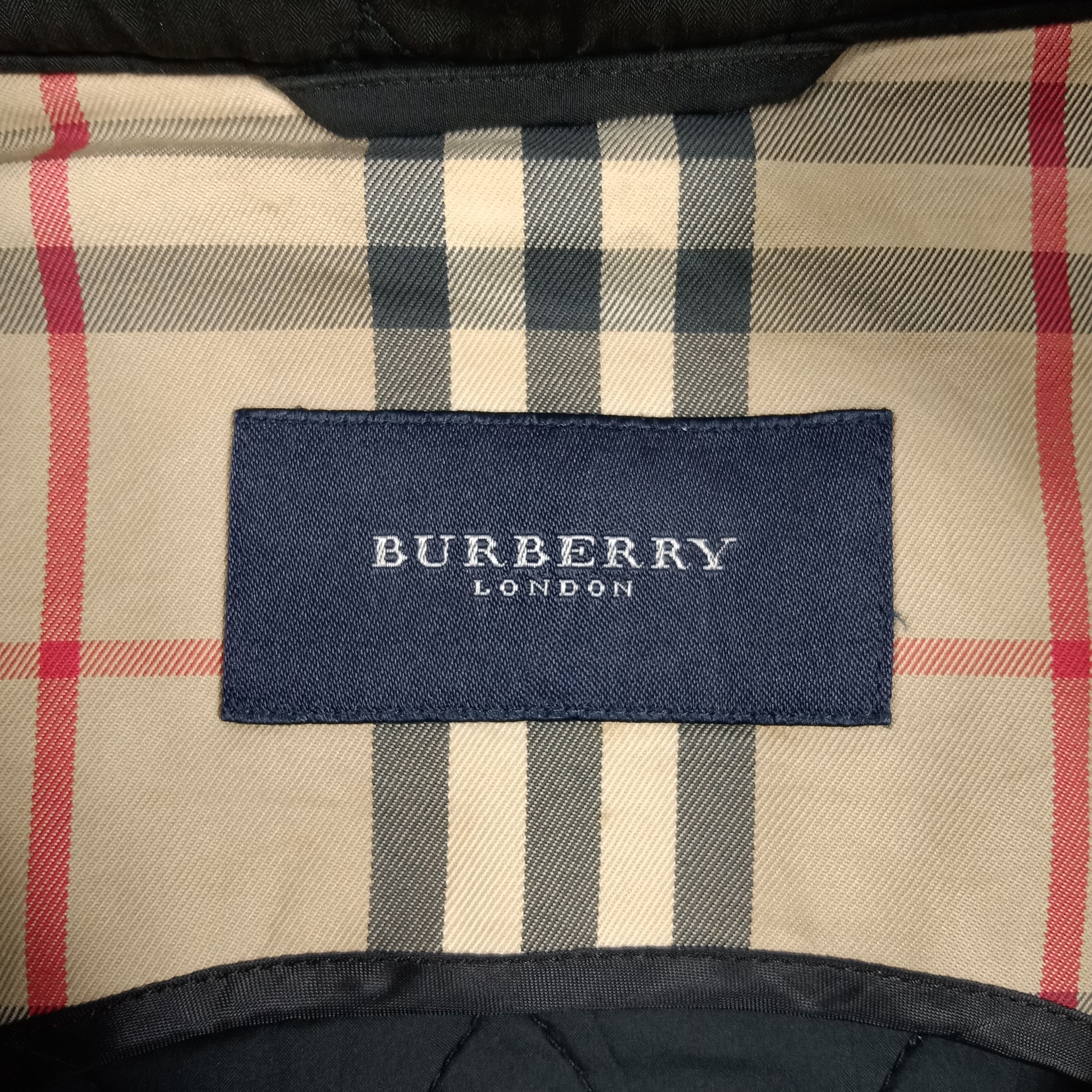Burberry Burberry Nova Check Designer Lining Quilt Field Coat C287N9 Size US L / EU 52-54 / 3 - 4 Thumbnail