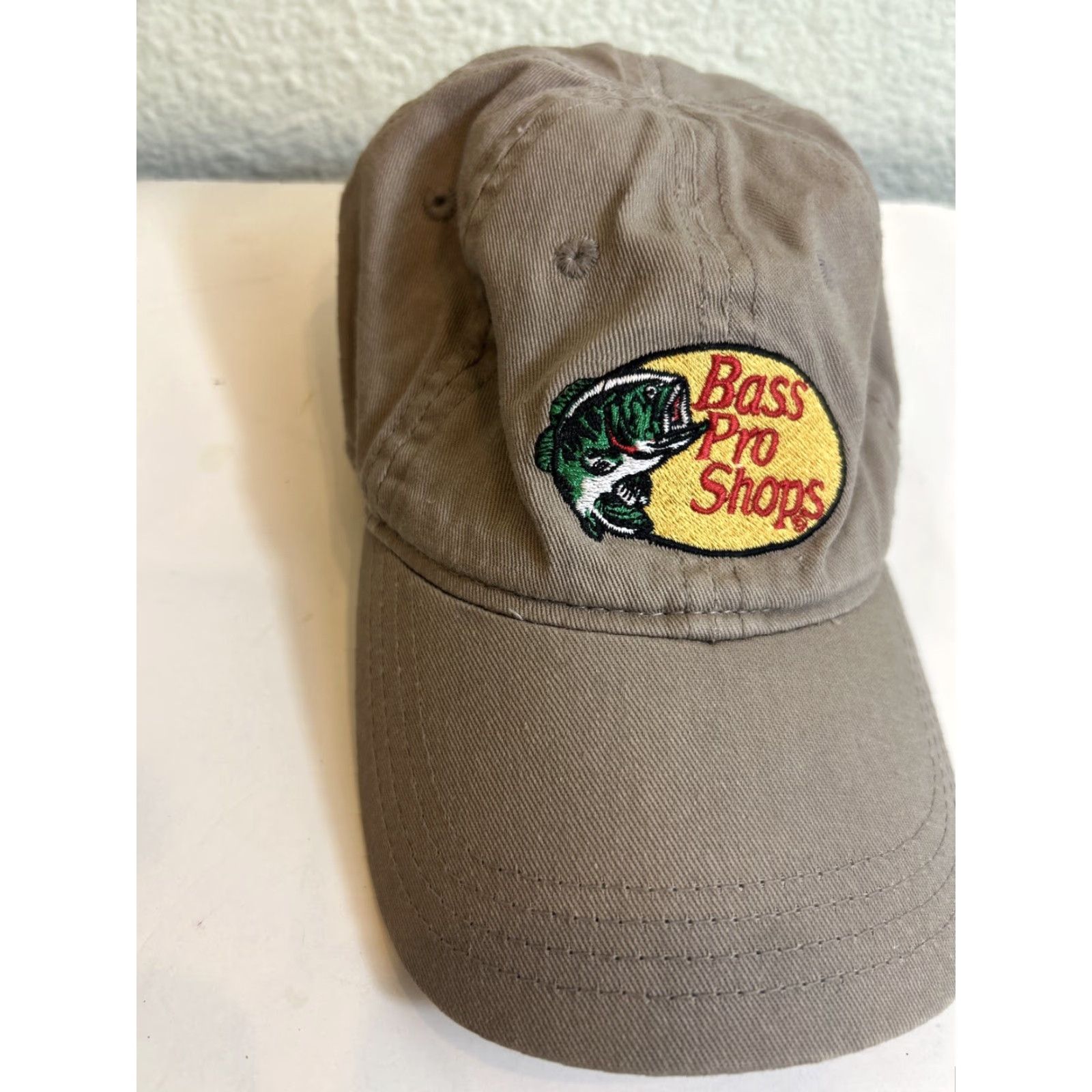 Bass Pro Shops Bass Pro Shop Beige Toddle Hat One Size Baseball Cap Adjustable Mens Hats Beige One Size Bass Pro Shop Baseball Cap Size ONE SIZE - 2 Thumbnail