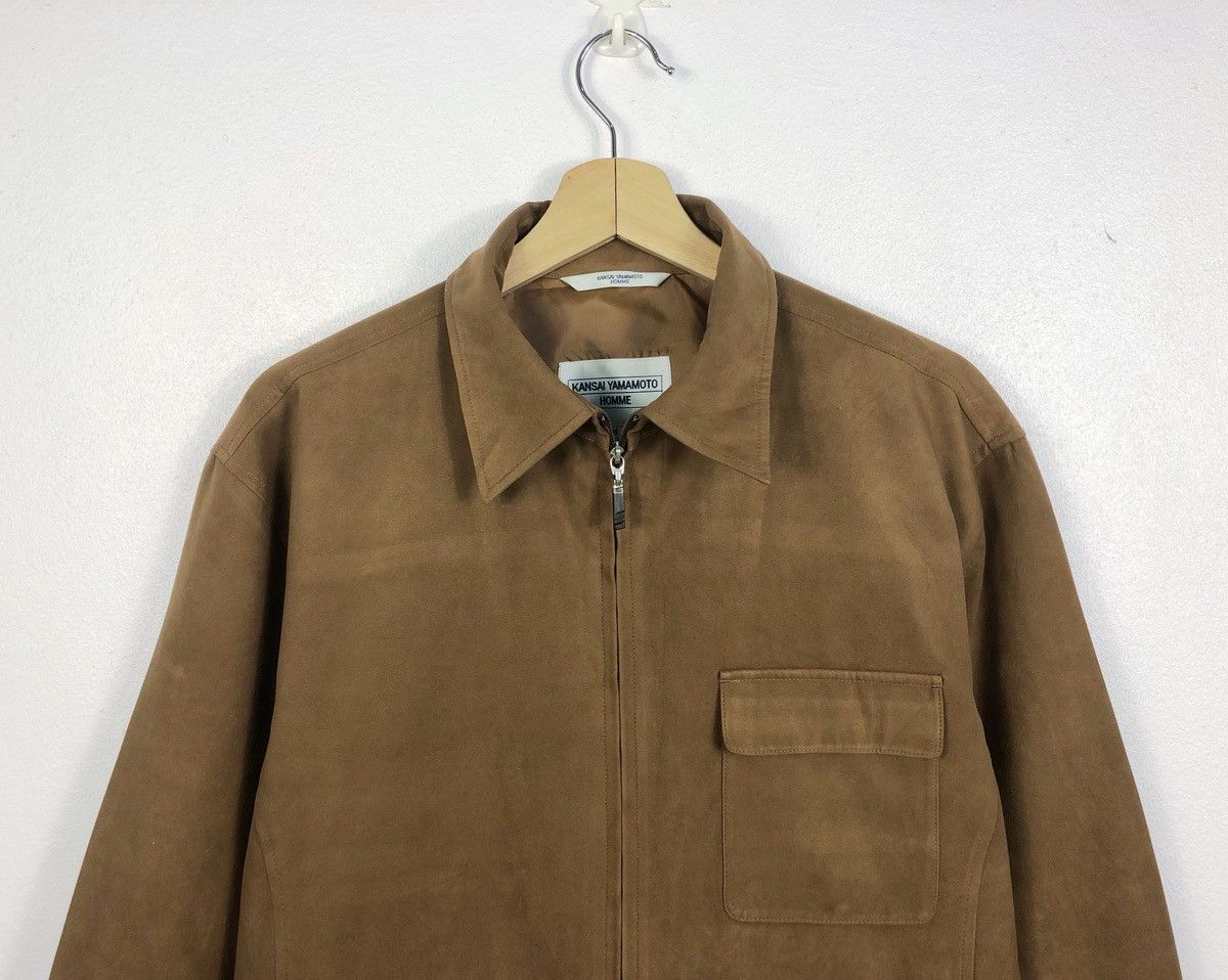 Kansai Yamamoto Rare Kansai Yamamoto Homme Japan Zipper Jacket Size US M / EU 48-50 / 2 - 2 Thumbnail