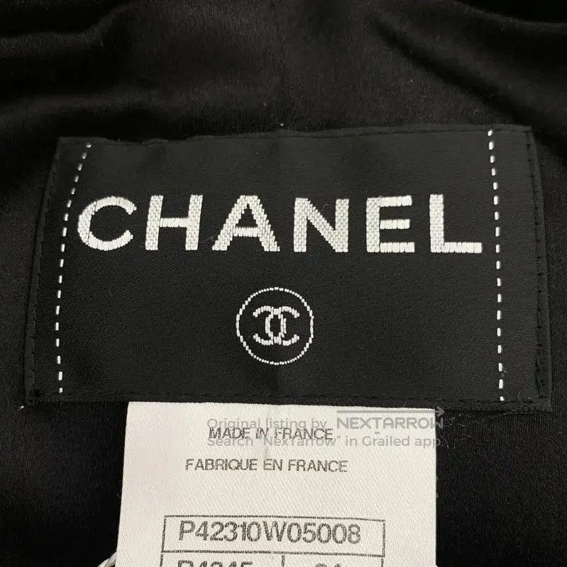 Chanel Chanel Black Wool Women's Coat . Size XXS / US 00 / IT 34 - 5 Thumbnail