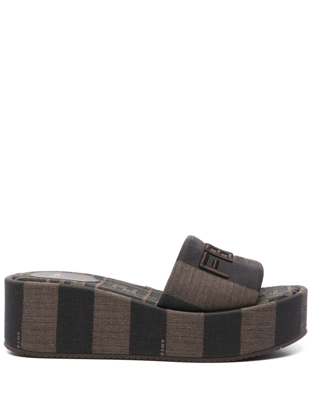 Fendi SUNSHINE FLATFORM SANDALS Size US 6 / IT 36 - 1 Thumbnail