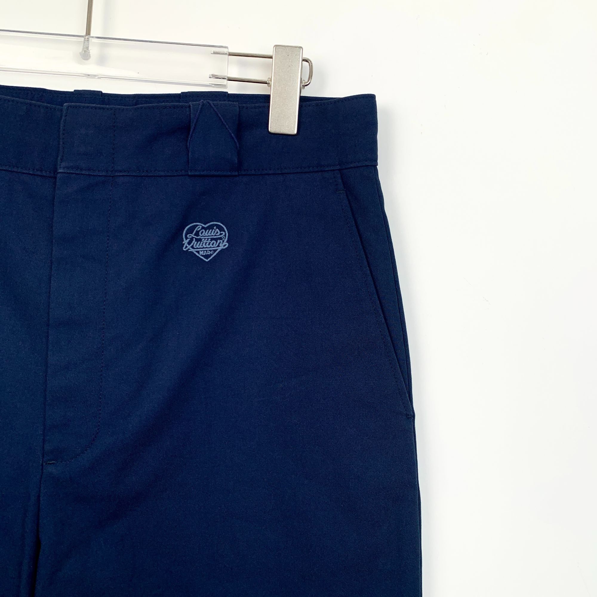 Louis Vuitton Louis Vuitton X Nigo Navy Cotton Casual Trousers Size 40 Size 40" / US 18 - 6 Thumbnail