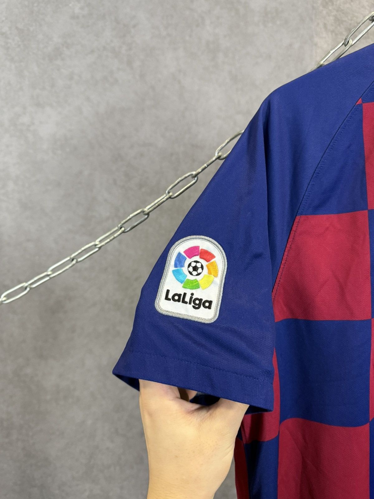 Nike FC Barcelona Rakuten 2018 Nike soccer jersey Size US XL / EU 56 / 4 - 7 Thumbnail