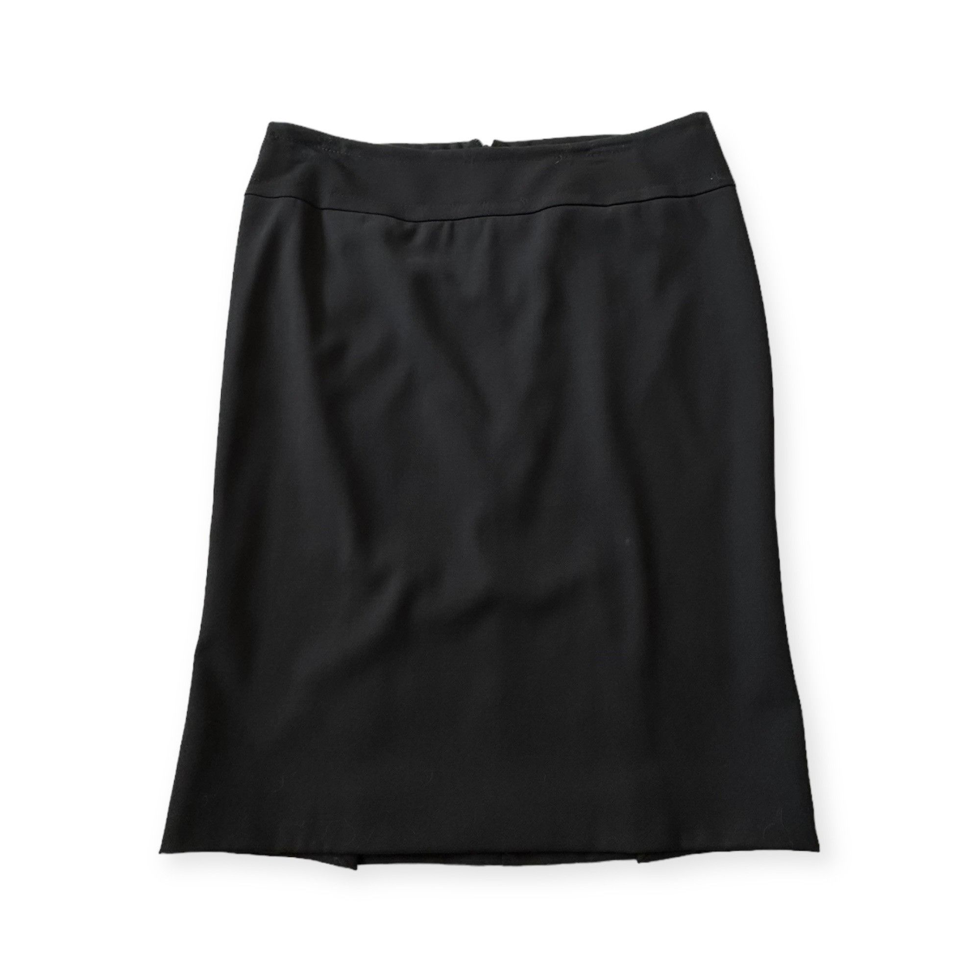 Dolce & Gabbana Dolce & Gabbana Black Virgin Wool Pencil Skirt IT 46 Size 32" / US 10 / IT 46 - 5 Thumbnail