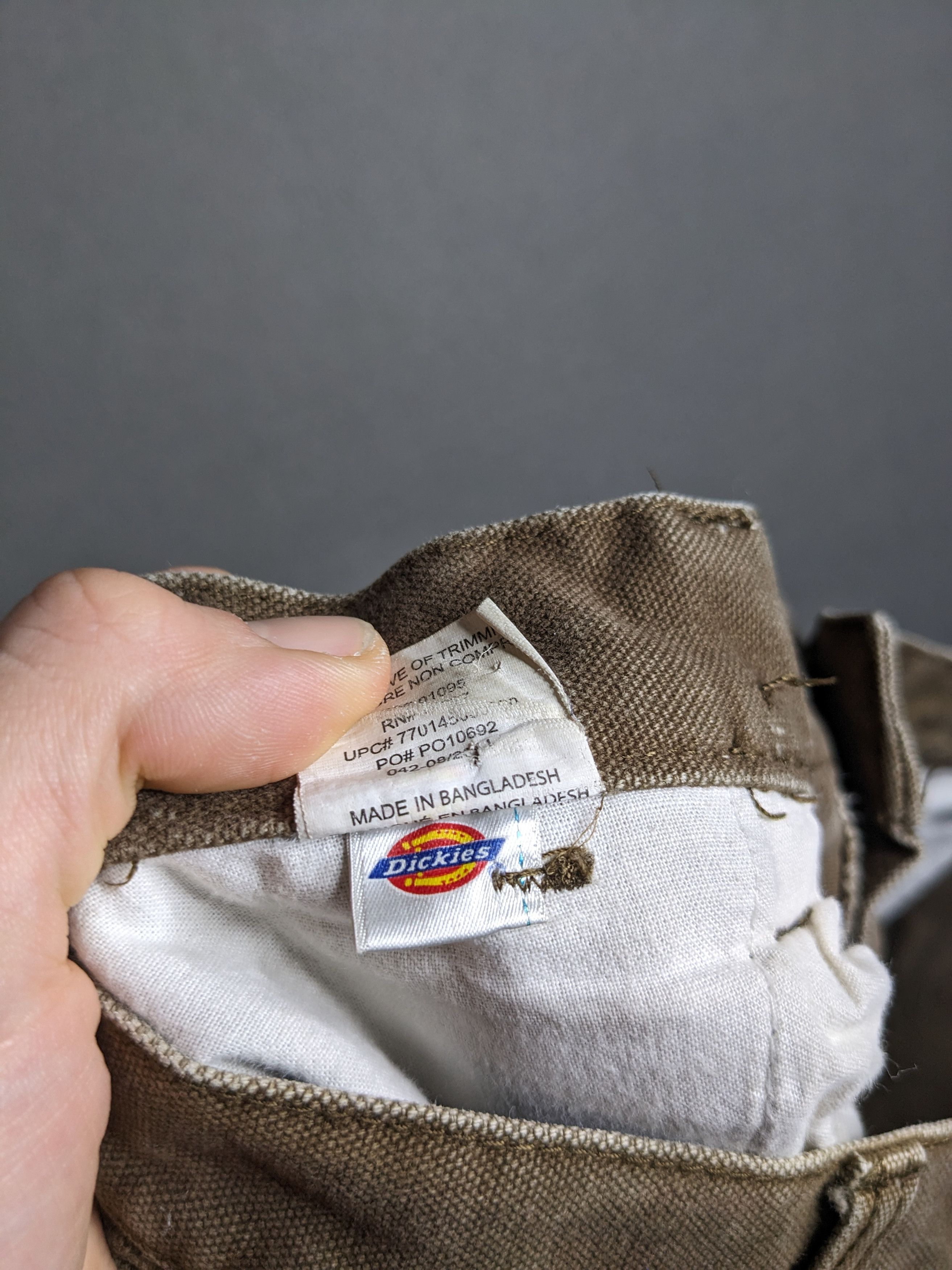 Dickies Dickies Carpenter Shorts Mens Size 36 Duck Canvas Distressed Size US 36 / EU 52 - 12 Thumbnail