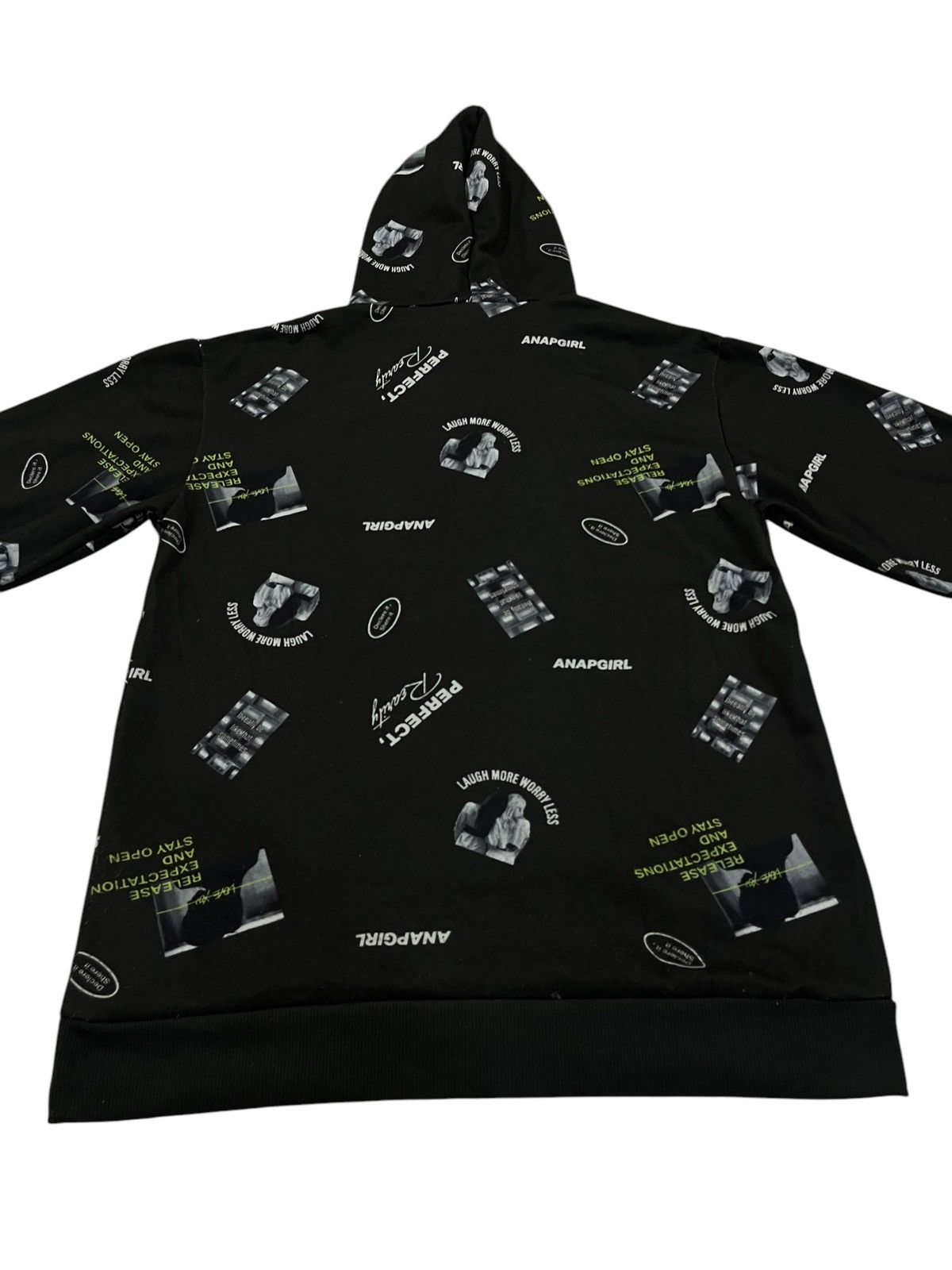 If Six Was Nine × Japanese Brand × Le Grande Bleu (L.G.B.) ANAP GIRL FULL PRINT POEM HOODIE Size M / US 6-8 / IT 42-44 - 16 Thumbnail