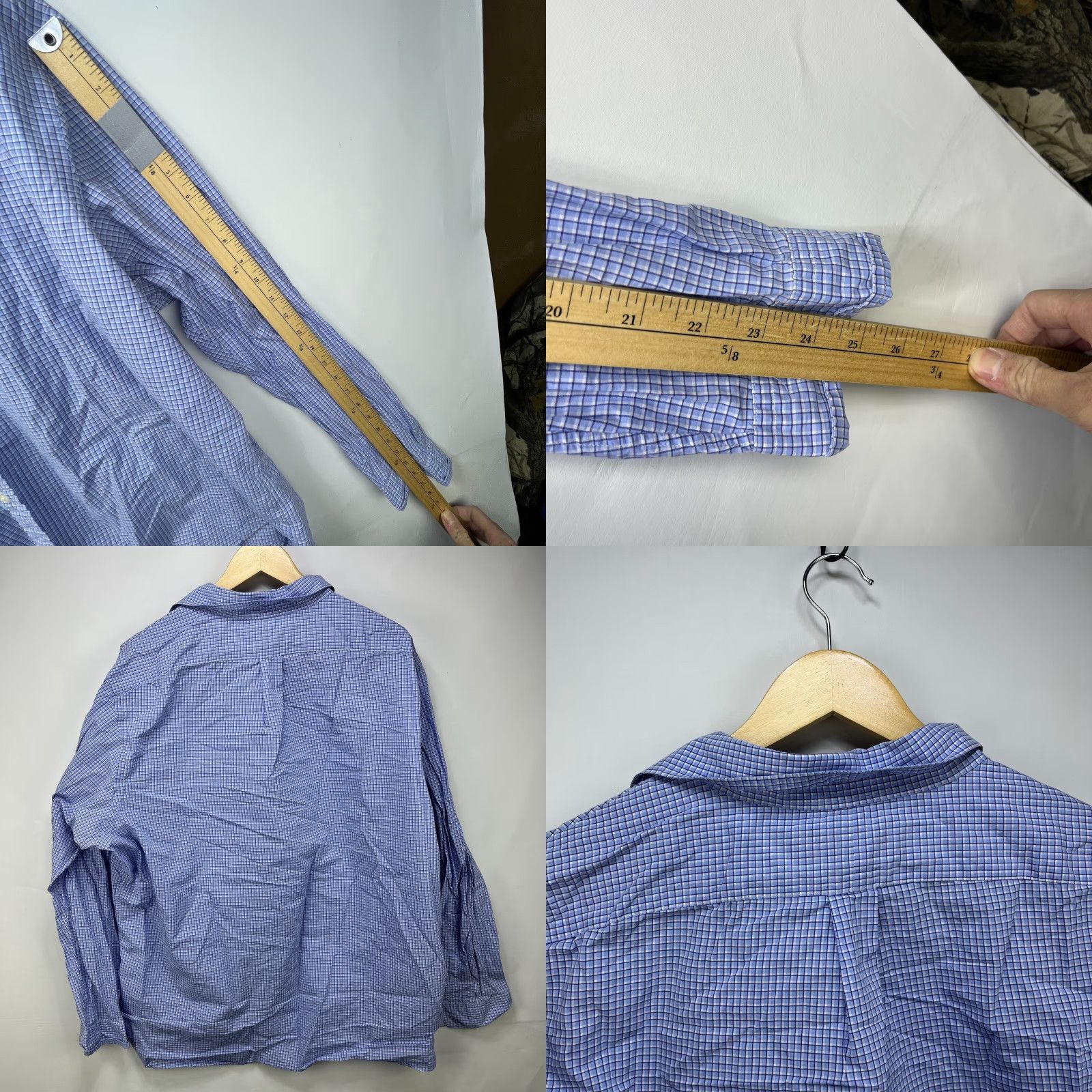 Polo Ralph Lauren VINTAGE Polo Ralph Lauren Button-Up Long Sleeve Shirt 18 Blue Mens XXL Long Sleeve Shirt Polo Ralph Lauren Button-Up 18 Blue Mens XXL Size US XXL / EU 58 / 5 - 8 Thumbnail