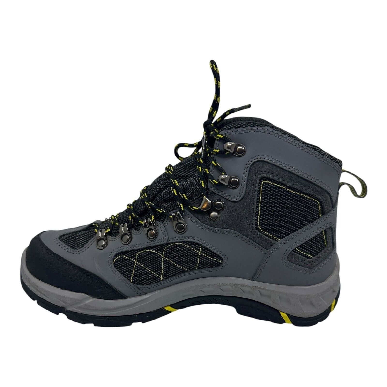 Danner Danner Mens Trailtrek 4.5" Hiking Boots Gray & Yellow M.8ee Size US 8 / EU 41 - 14 Thumbnail