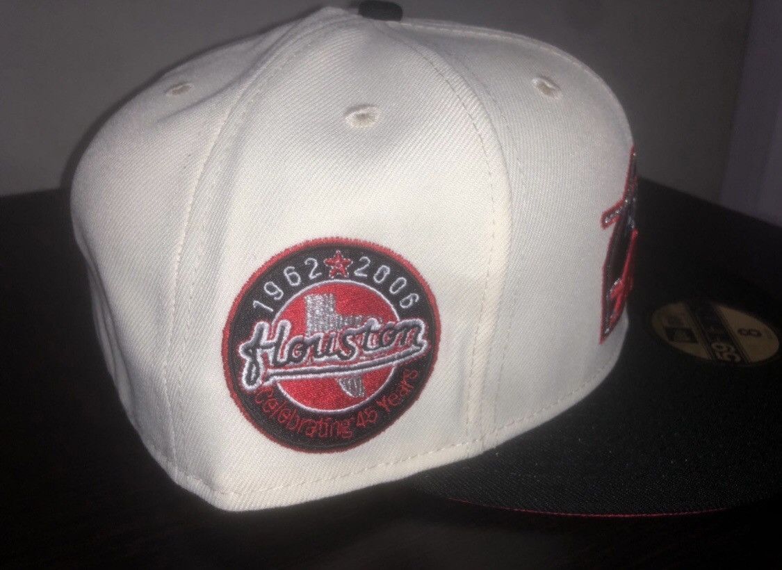 New Era Houston Astros 45th Anniversary New Era Fitted Hat size 8 Size ONE SIZE - 2 Thumbnail