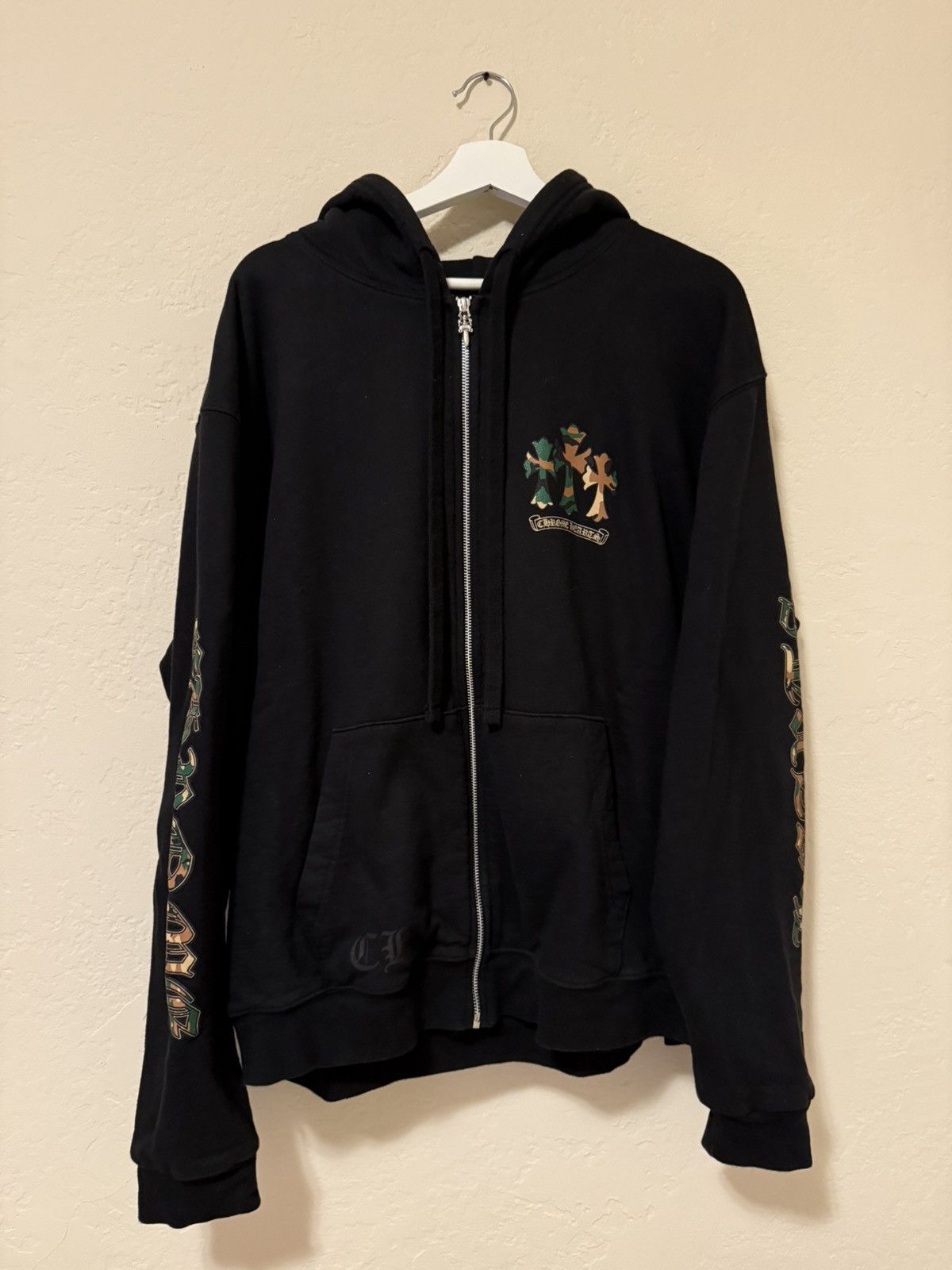 Chrome Hearts Chrome Hearts Zip Up Thermal Camo Large Size US L / EU 52-54 / 3 - 1 Thumbnail