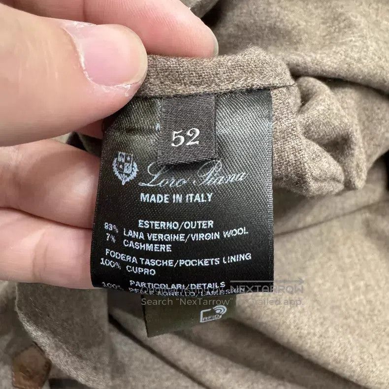 Loro Piana Loro Piana Cashmere Pocket Shirt Size US L / EU 52-54 / 3 - 4 Thumbnail