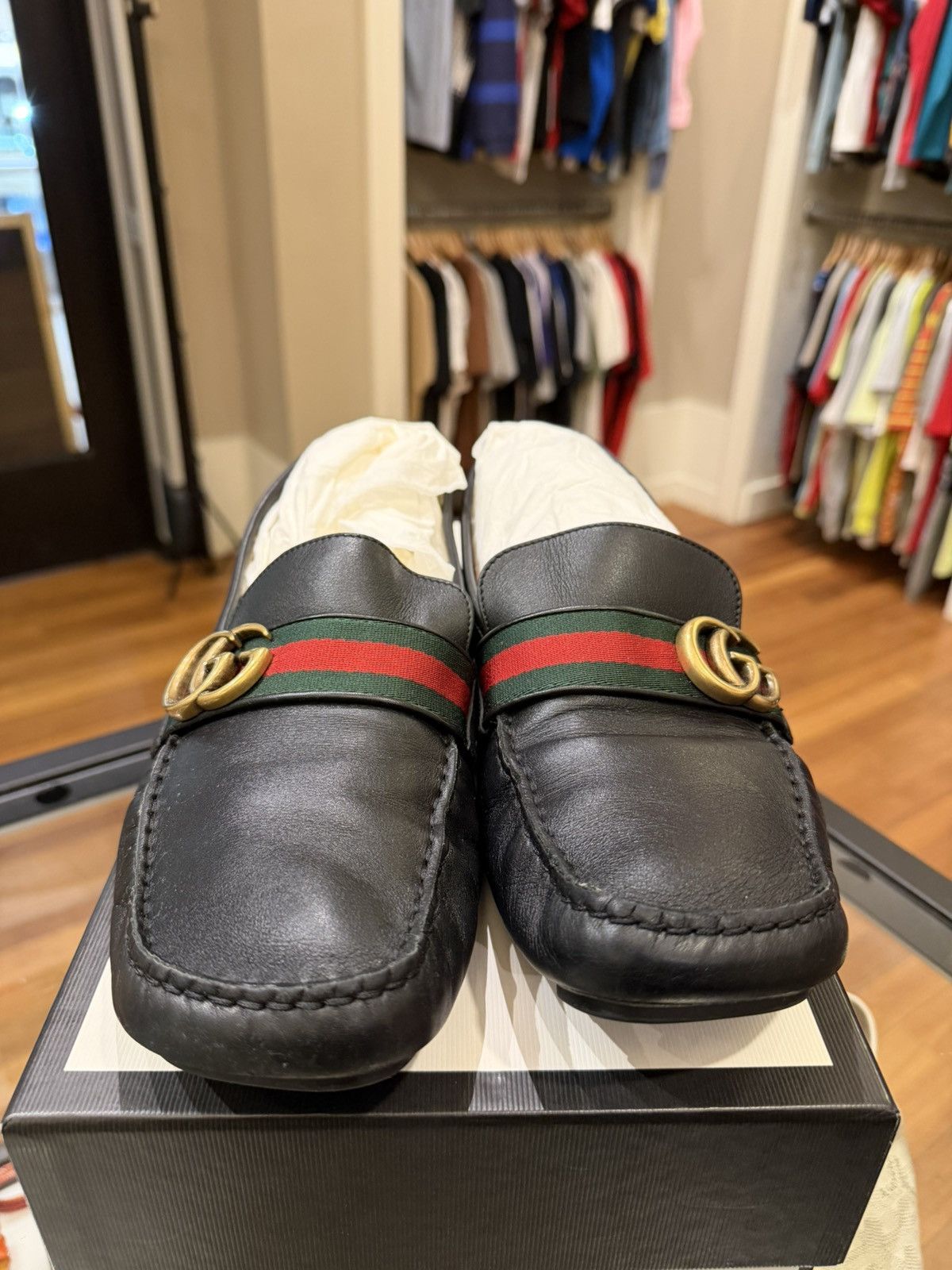 Gucci Gucci Noel Leather Loafer Size US 11 / EU 44 - 5 Thumbnail