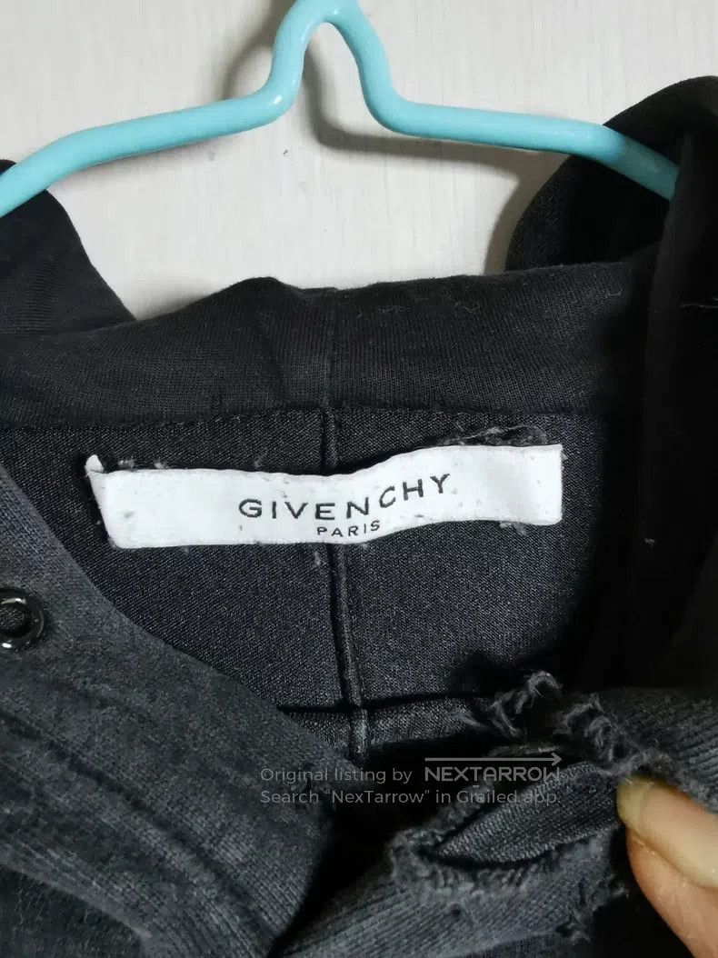 Givenchy Givenchy Ripped Mens Hoodie L Size US L / EU 52-54 / 3 - 4 Thumbnail