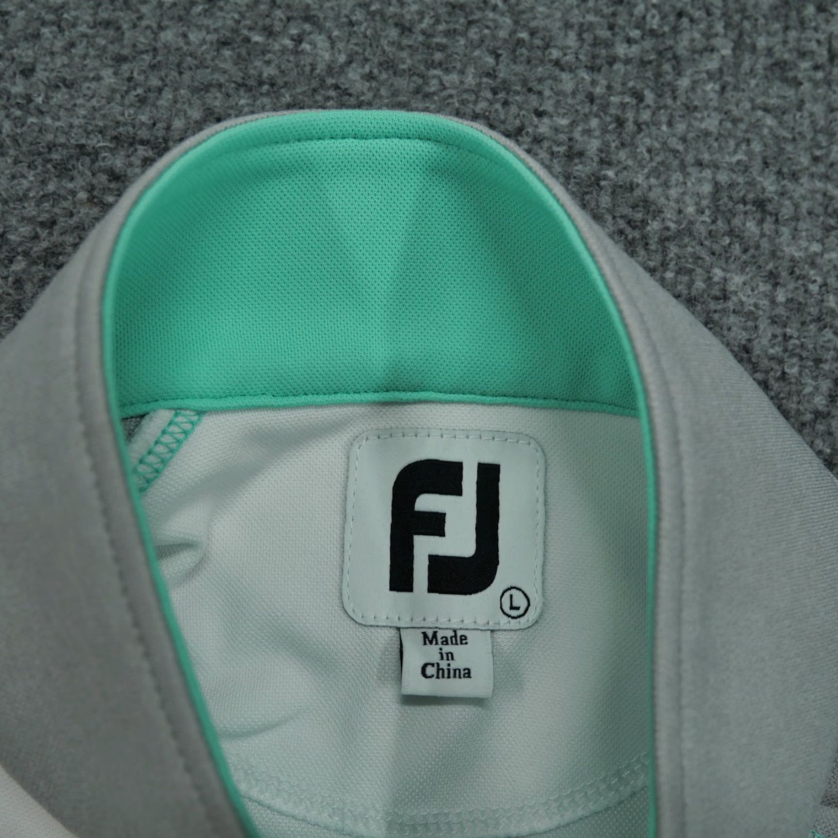 Footjoy FootJoy Shirt Womens L White Quarter Zip Casual Outdoor 1/4 Zip Lightweight, 7/10 condition Size L / US 10 / IT 46 - 7 Thumbnail