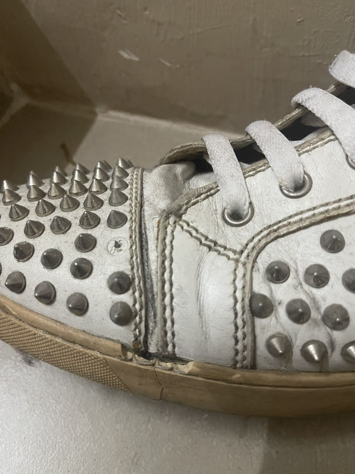 Christian Louboutin 90’s ICONIC CHRISTIAN LABOUTIN SPIKES SHOES Size US 9 / EU 42 - 8 Thumbnail
