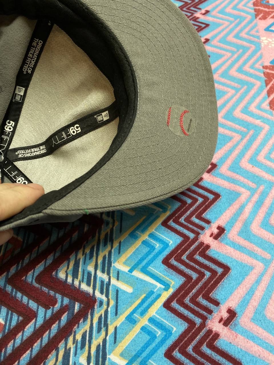New Era Hats big logo Vintage New Era Cap Y2K streetwear Size ONE SIZE - 12 Thumbnail