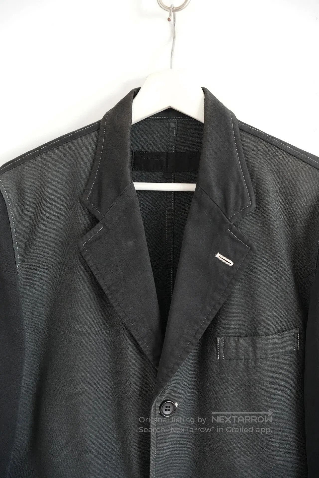 Comme des Garcons Homme Plus comme des garcons black tailored suit jacket. Size US S / EU 44-46 / 1 - 3 Thumbnail