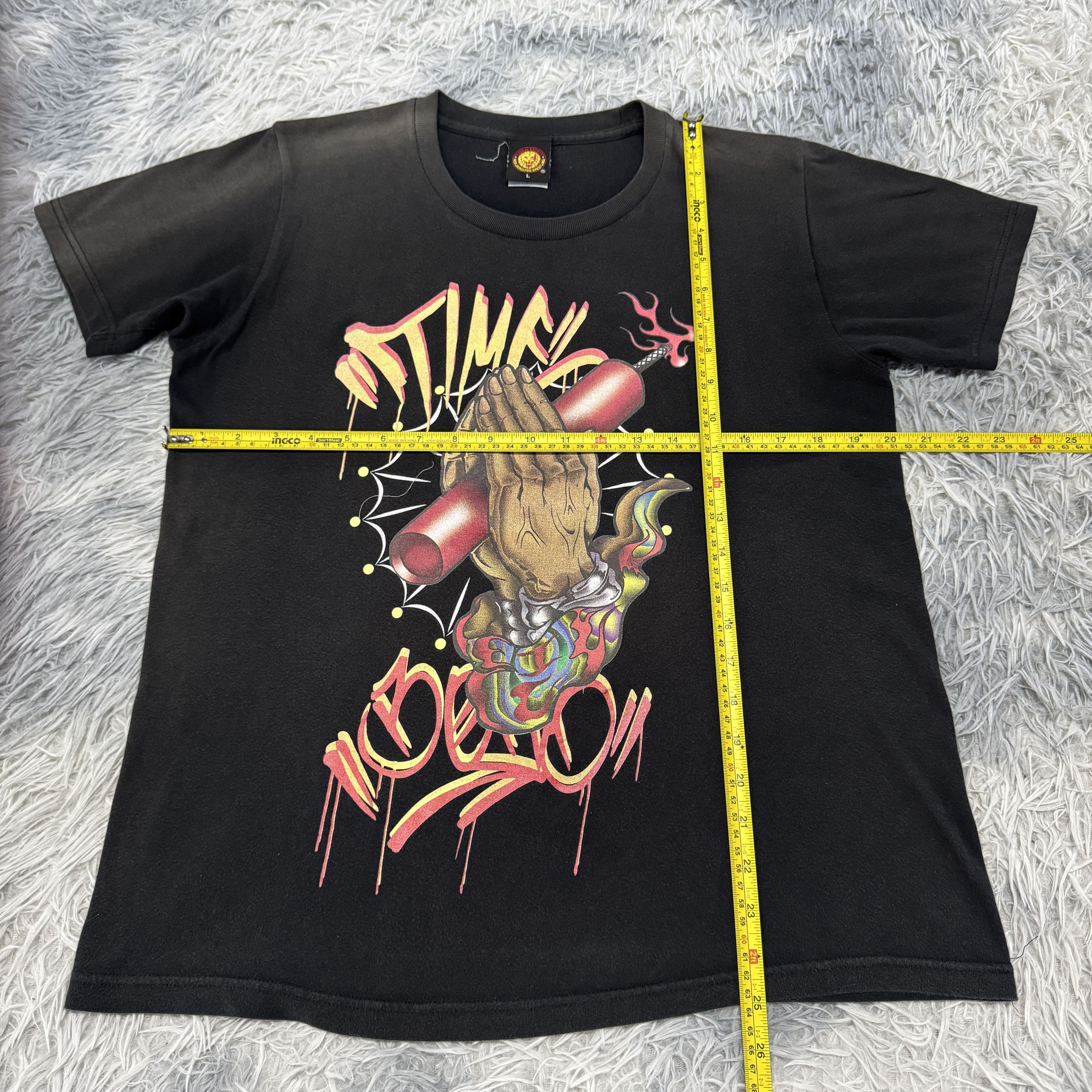 Japanese Brand New Japan Pro Wrestling Hiromu Takahashi "Timebomb Goes Size US L / EU 52-54 / 3 - 7 Thumbnail