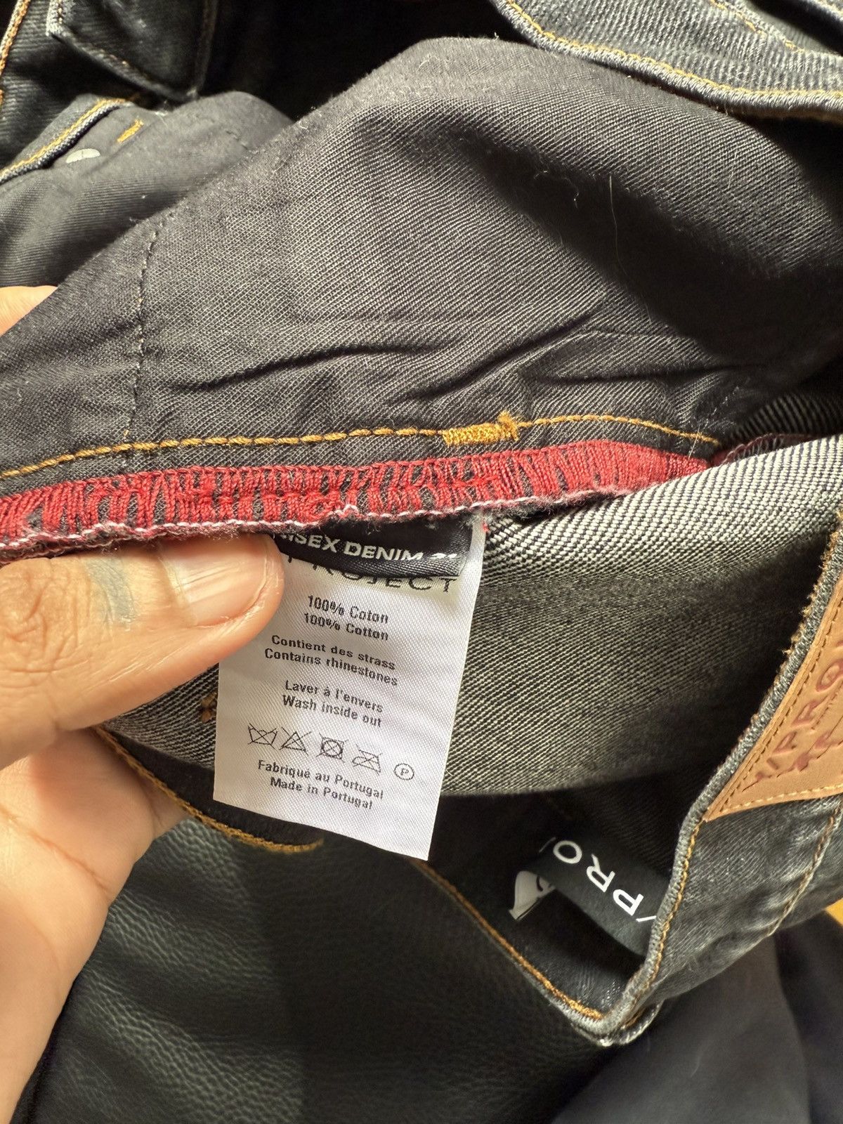 Y/Project Y Project Crystal SSENSE exlcusive denim Size US 31 - 6 Thumbnail