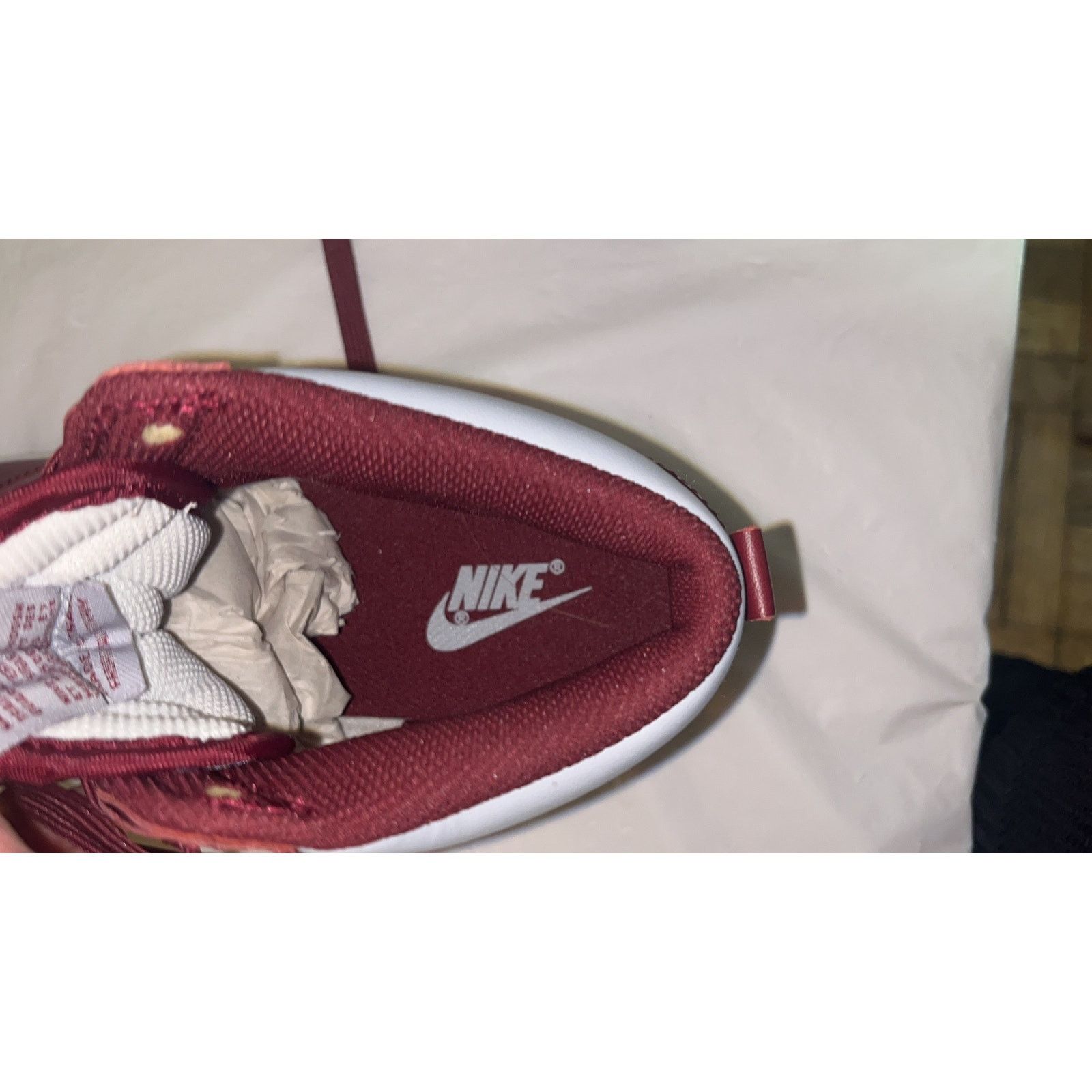 Nike Nike Dunk High Retro Dark Beetroot Wolf Grey DD1399-600 Size US 9.5 / EU 42-43 - 7 Thumbnail