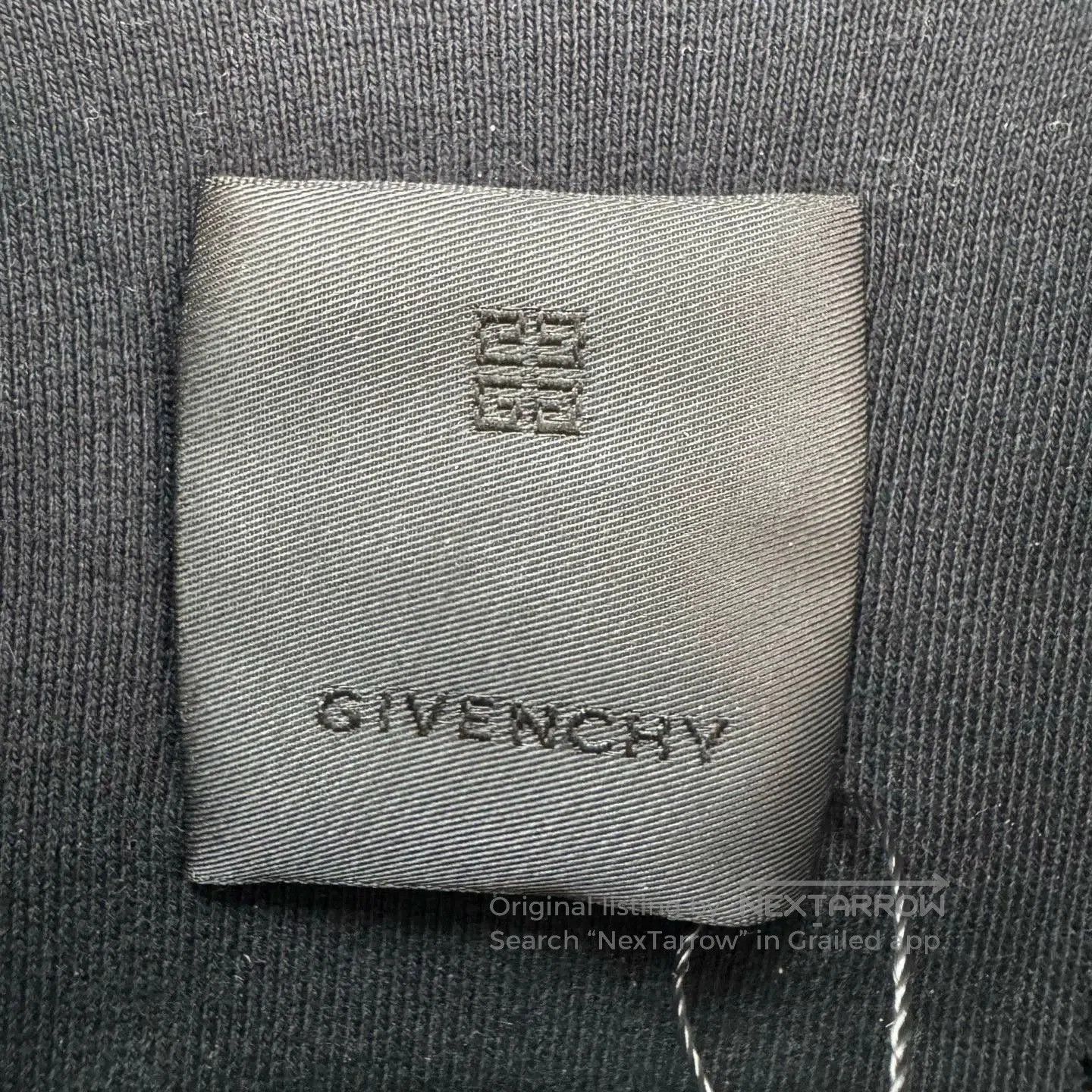Givenchy Givenchy Flocked Tiger Head Embroidery Letter Sweatshirt. Size US XL / EU 56 / 4 - 5 Thumbnail