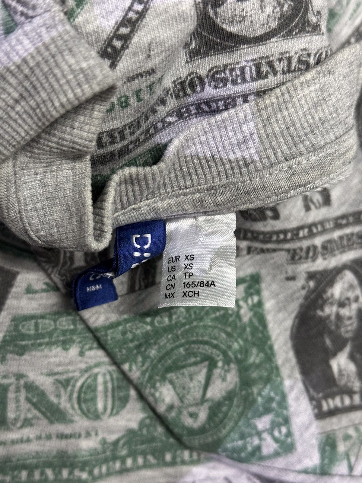 Balmain 💥H&M💥 Ovp Dollar Usa Sweatshirt by H&m💥 Size US M / EU 48-50 / 2 - 5 Thumbnail