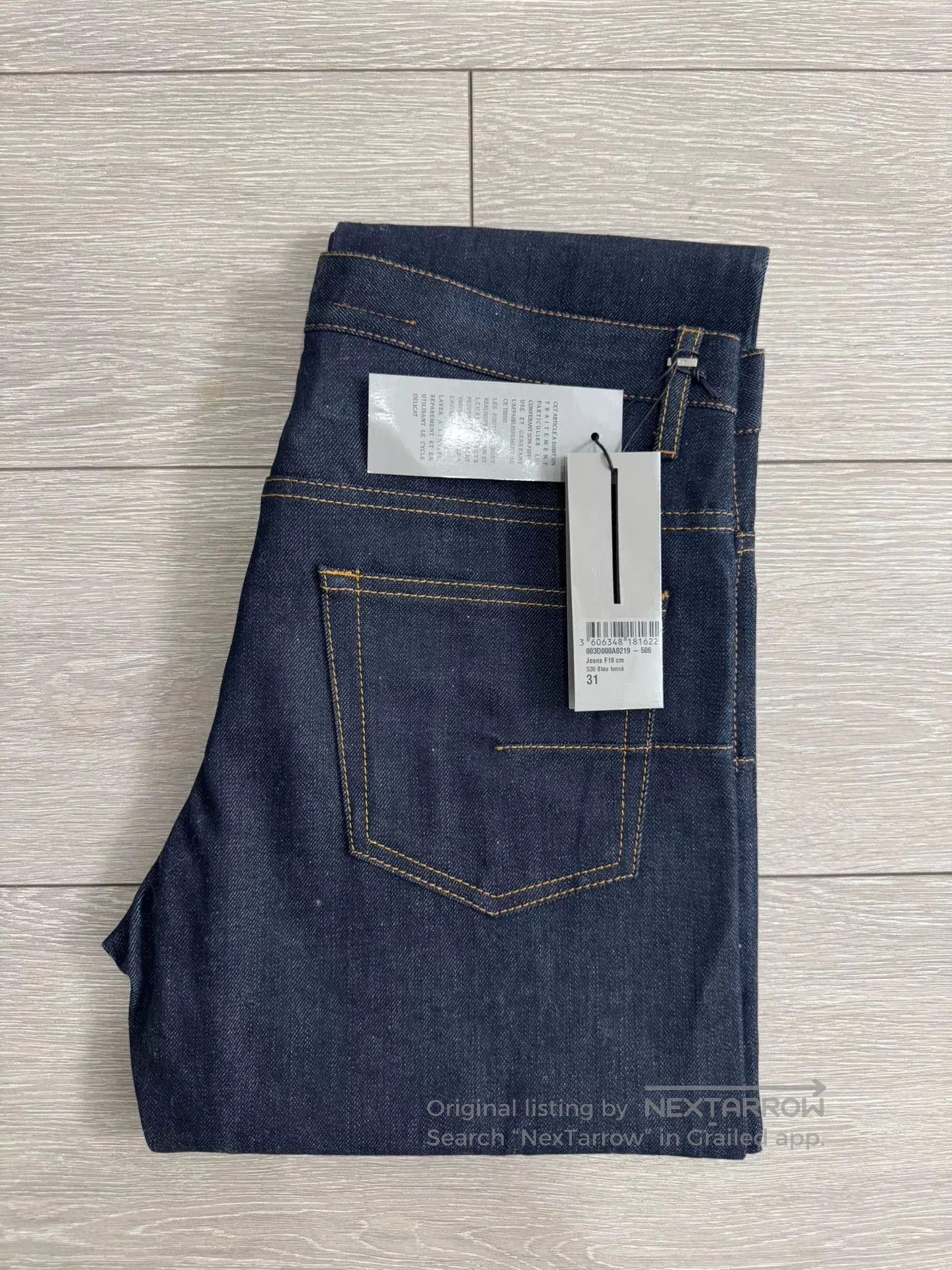 Dior Dior Hedi Era Basic F19 Raw Denim. Size US 31 - 1 Thumbnail