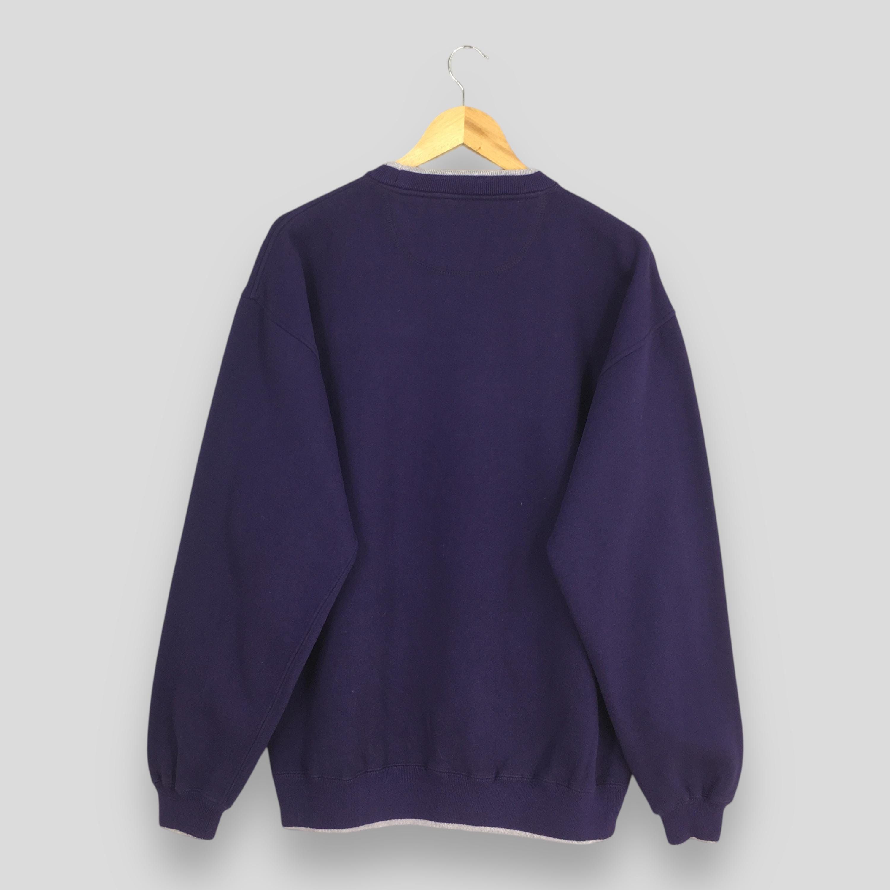 Vintage Vintage Alpine Skiing Mountain Purple Sweatshirts Large Size US L / EU 52-54 / 3 - 7 Thumbnail