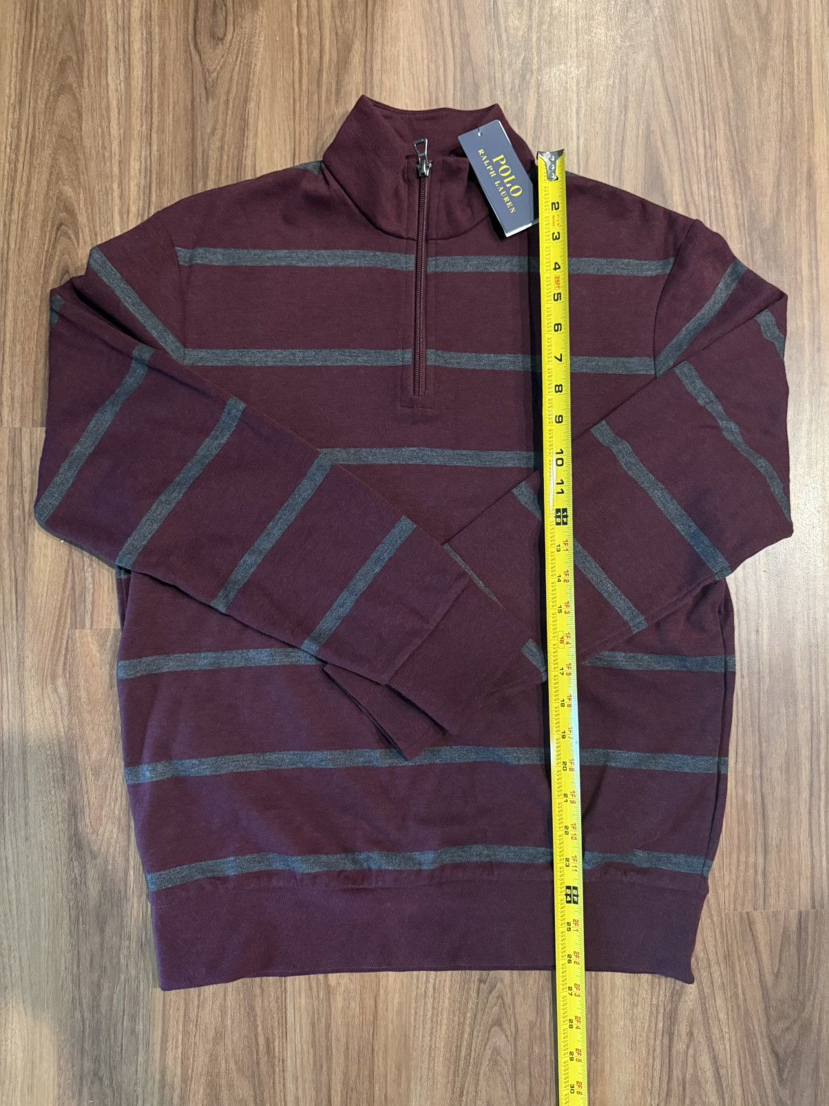 Polo Ralph Lauren Men's Polo Ralph Lauren Quarter-Zip Pullover Sweater Size US S / EU 44-46 / 1 - 2 Thumbnail
