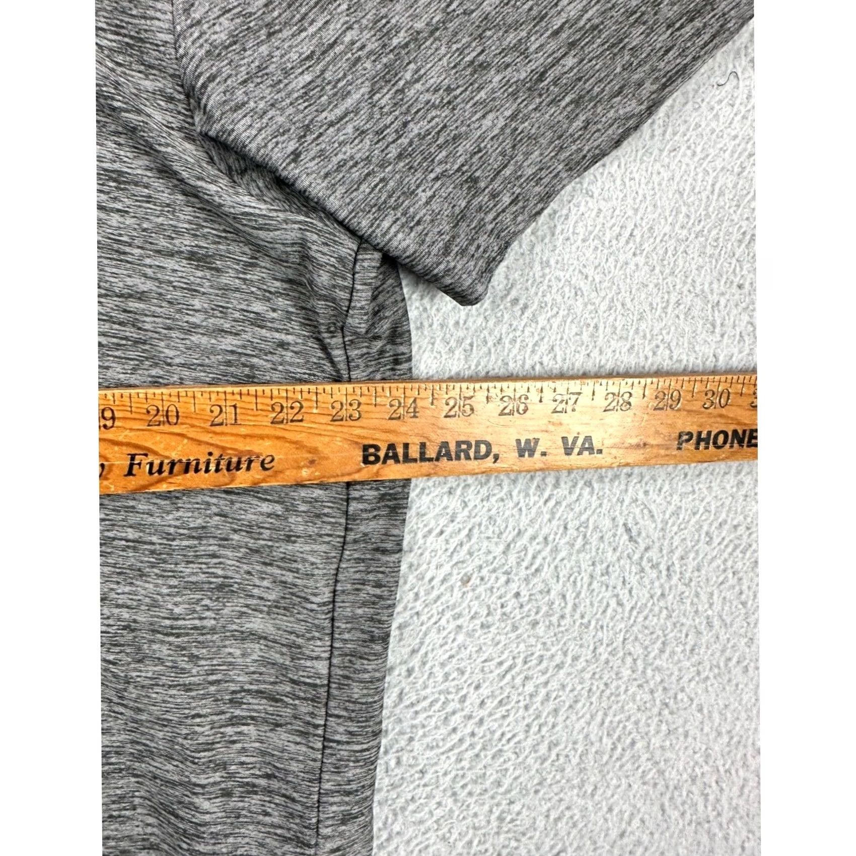 Under Armour Under Armour Shirt Mens 2XL HeatGear Grey Golf Polo Athletic Loose Logo Rugby Size US XXL / EU 58 / 5 - 7 Thumbnail