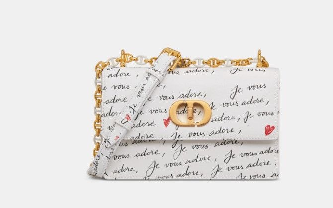 Dior o1w1db10225 Size: OS / S5169UB Caro Mini Bag in White Size ONE SIZE - 2 Thumbnail